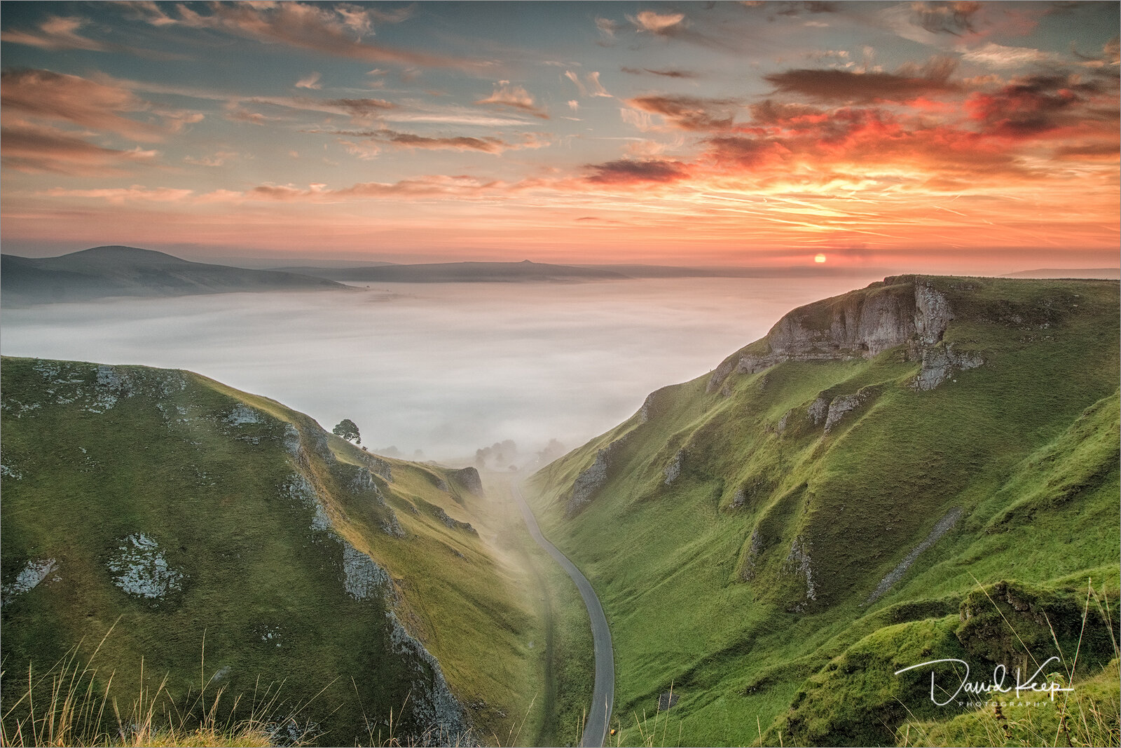 Winnats Pass Sunrise