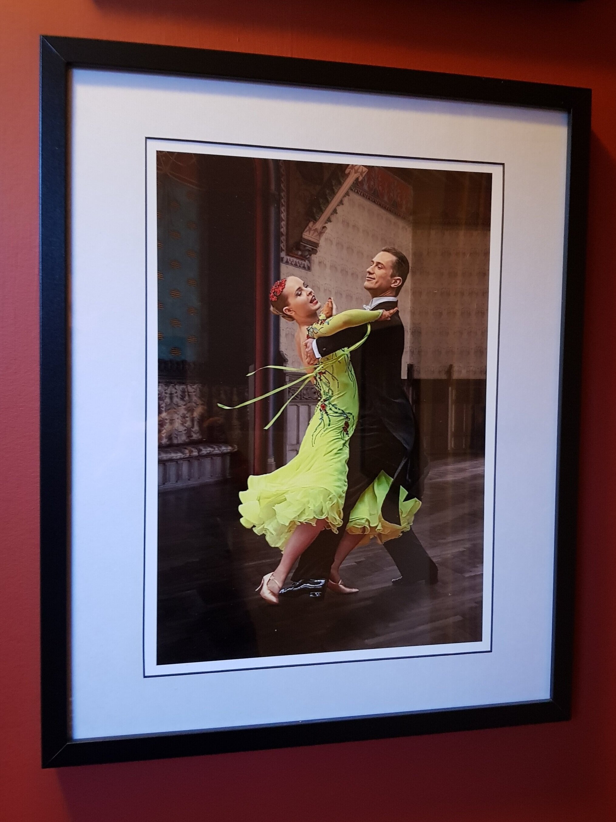 “Waltz with Me”&nbsp;- example of an A3 framed print