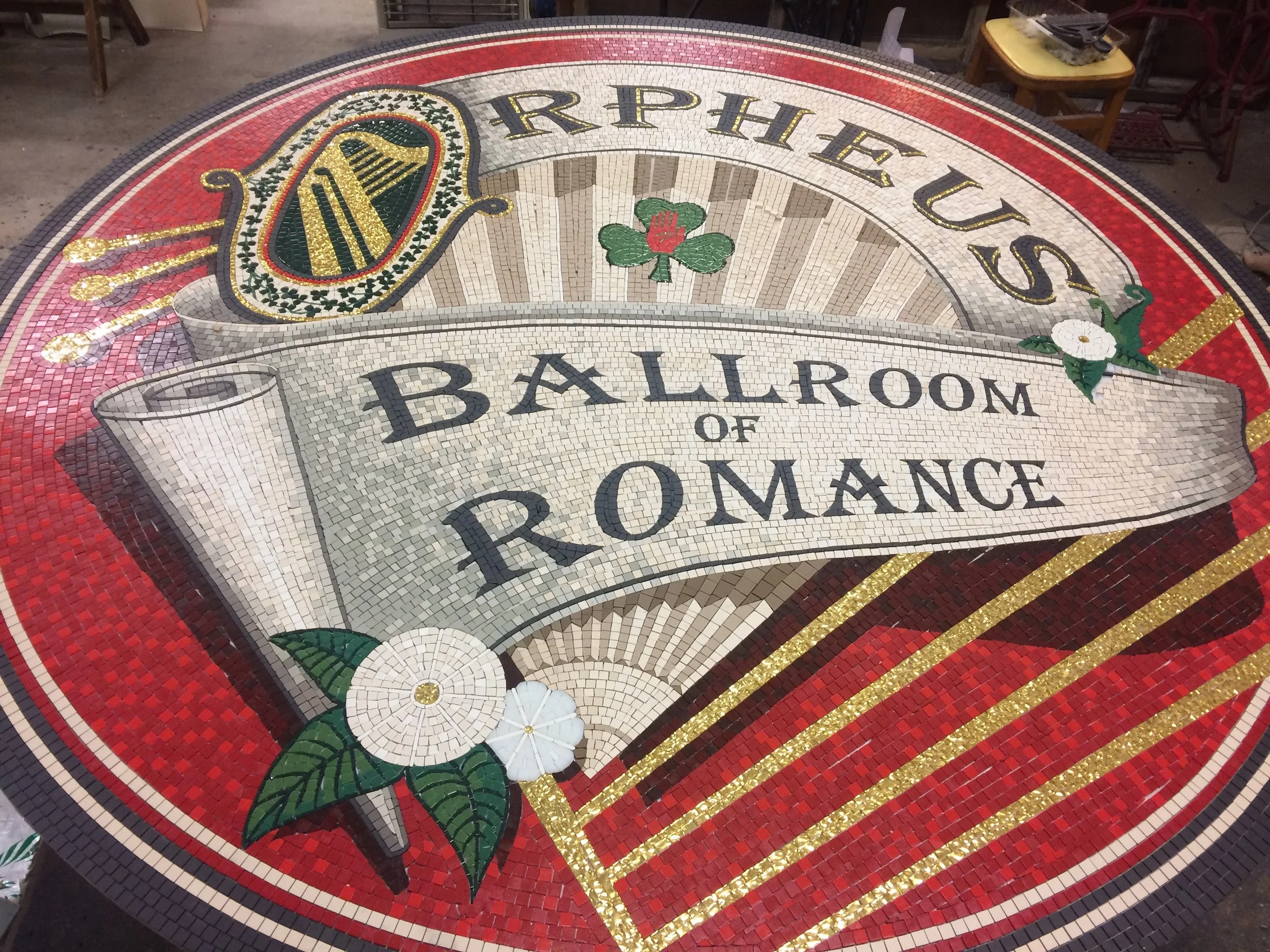  ‘Ballroom of Romance’ , 275 cm Diameter, Porcelain &amp; Glass 