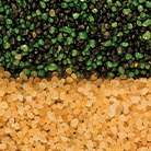 INFILL This blend of rounded quartz ensures a fast, consistent ball roll.