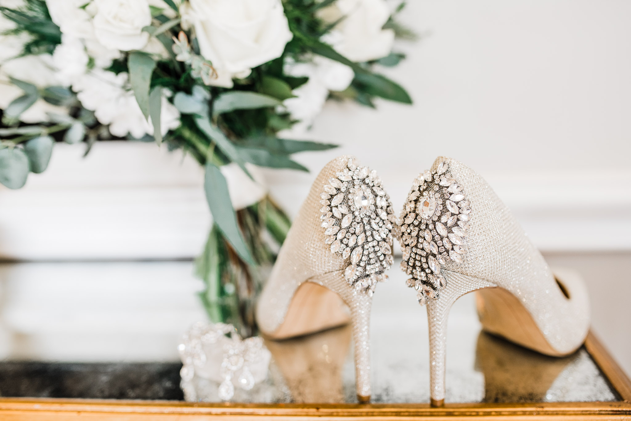 Blingy Shoes perfect for wedding days