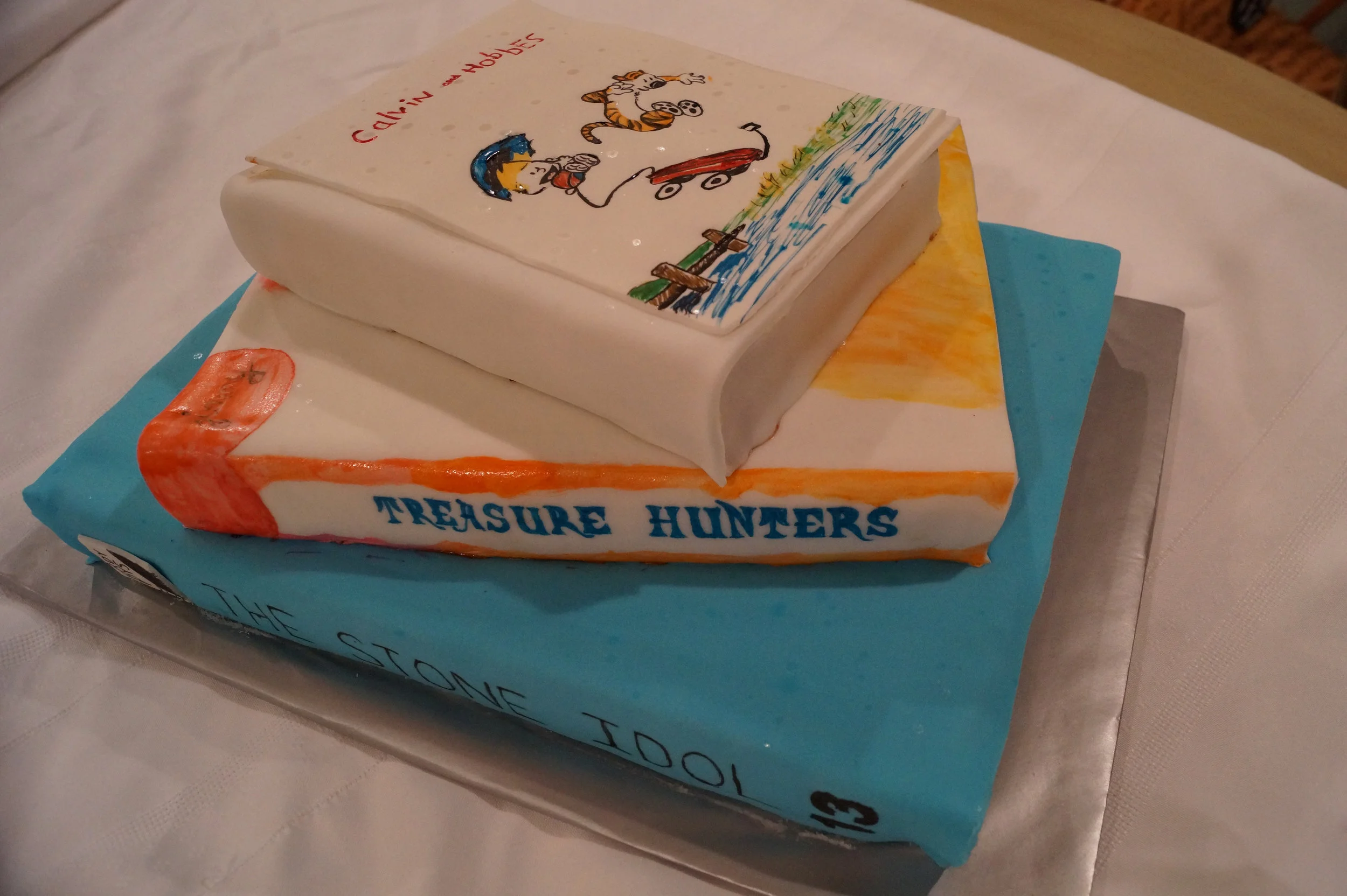 Book Birthday Cake