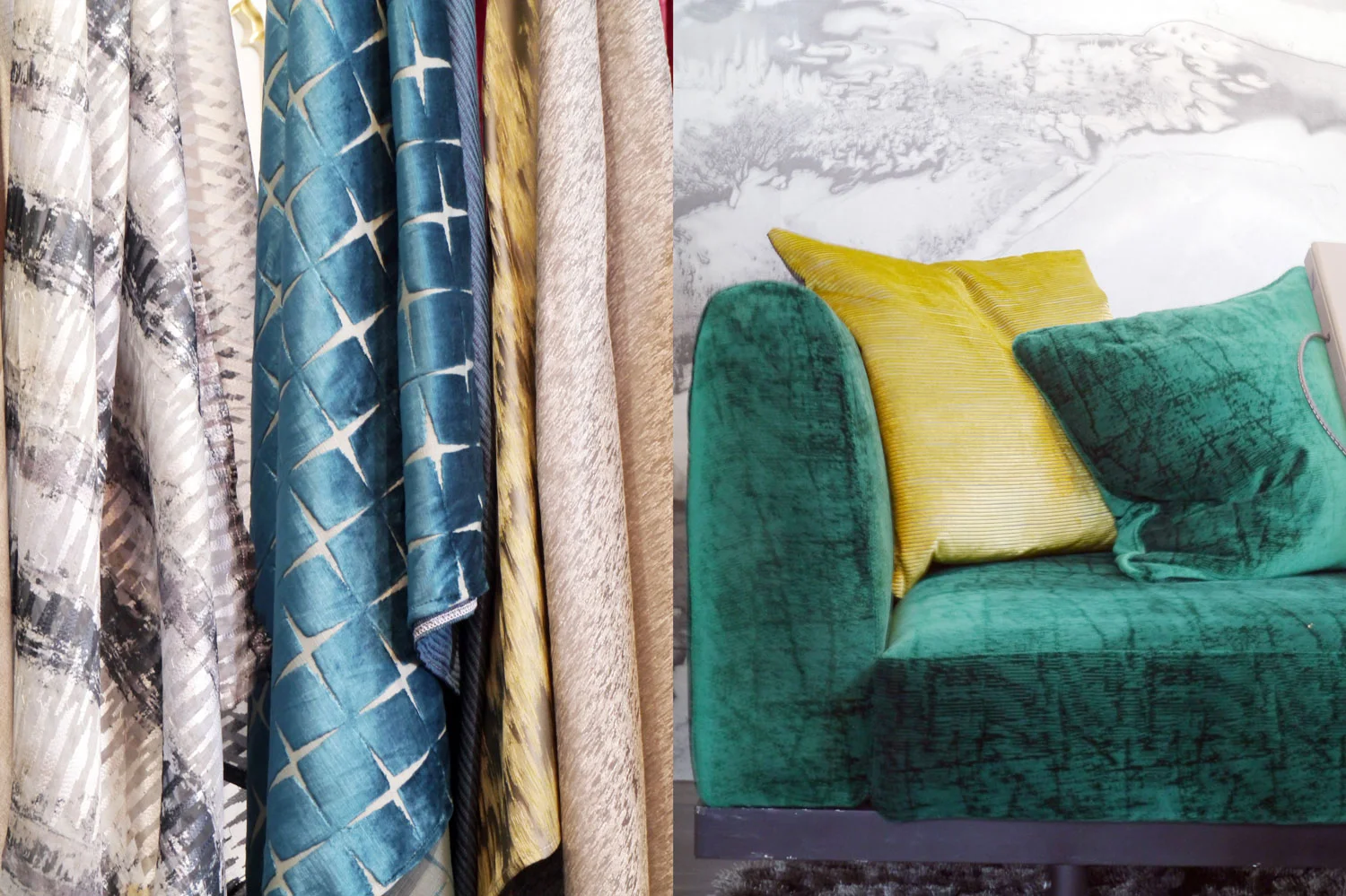 Fabrics , wallpaper by Style Library Contract