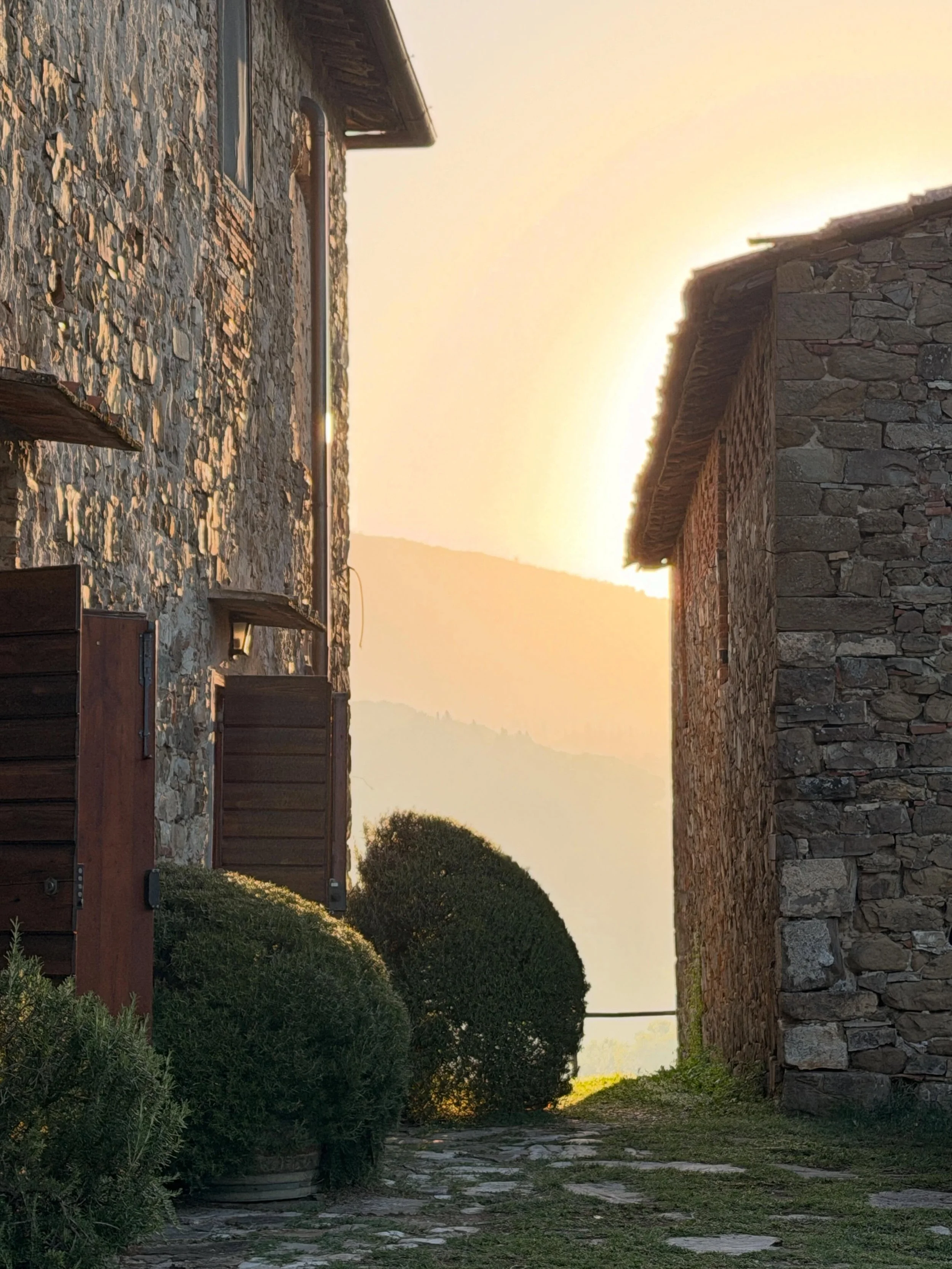 Villa Calcinaia, located at Greve in Chianti, is a dream. An easy 50 minutes from Florence and miles from any stress imaginable. 

To return here again and again will forever be the plan. 

Heads up Oregon friends, there are two Capponi wine dinners 