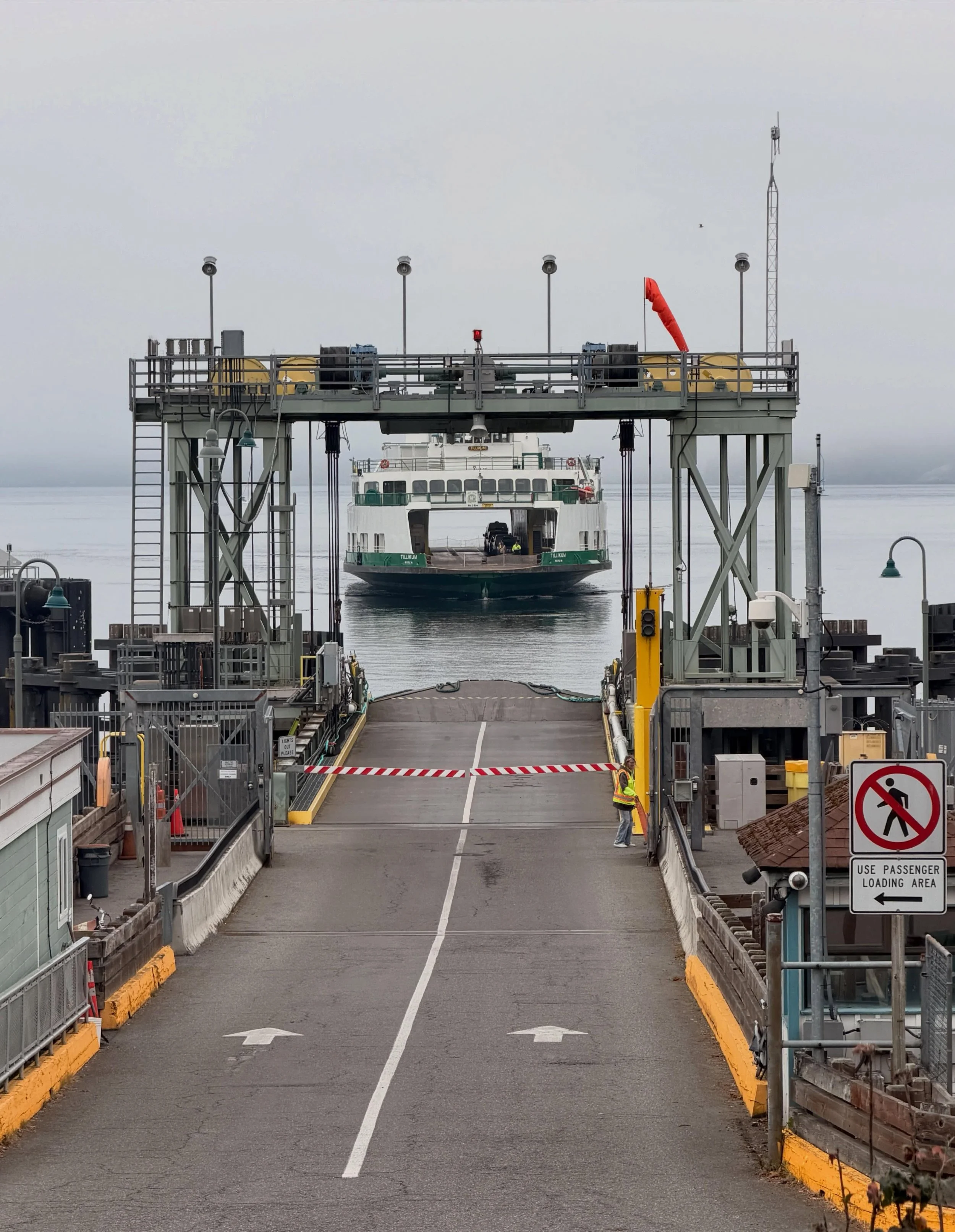 Sipping coffee and watching the ⛴️ ferry parade. 🚗 🛻 🚙 

#vestelletravel #travelwinefood #islandlife #fridayharbor @visitsanjuans