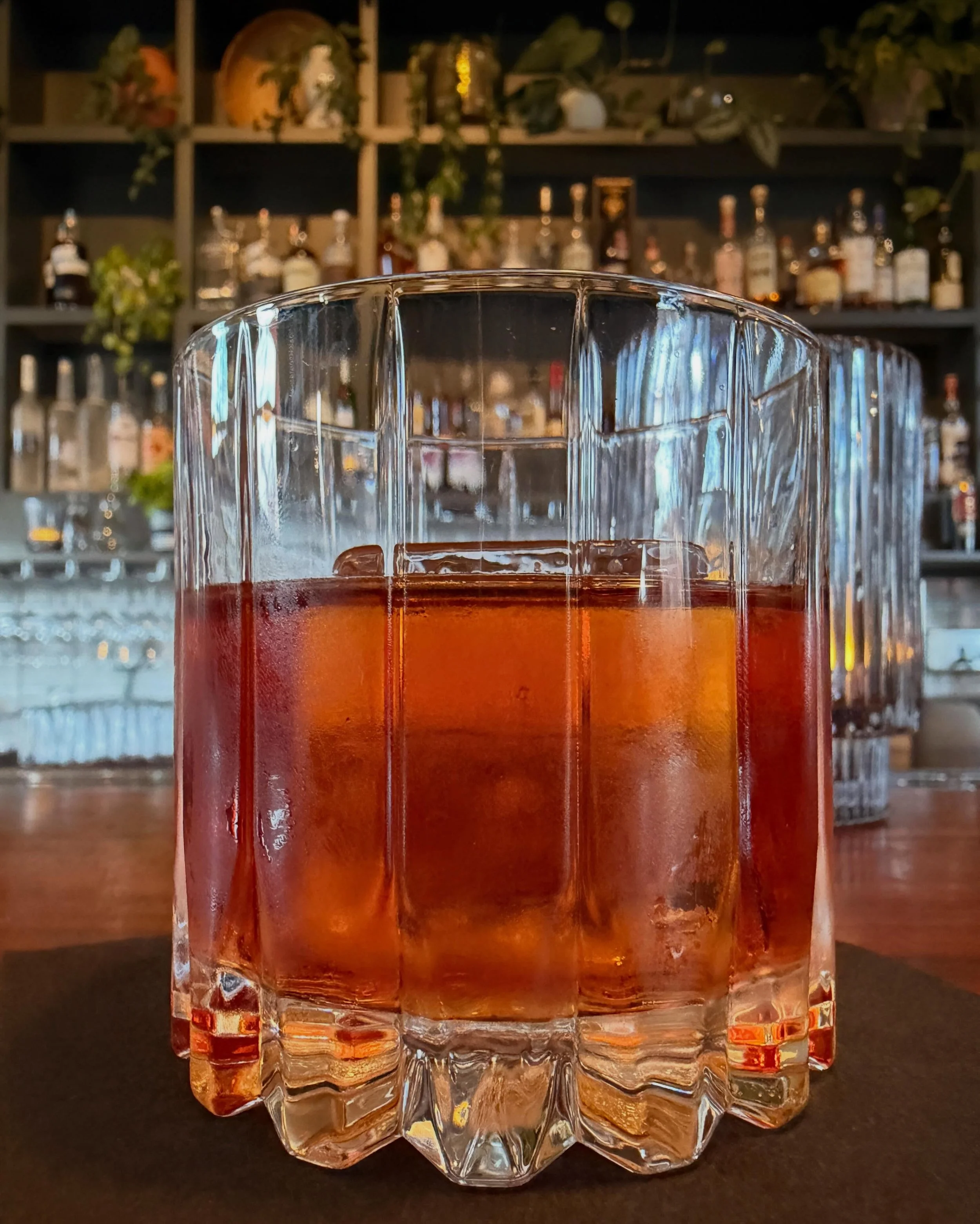 Blood Orange Negroni.
Botanist Cask Rested Gin, Cynar, Solerno Blood Orange

🥃
Cypress Restaurant &amp; Bar&bull;Atticus Hotel 

#vestelletravel #travelwinefood #negroni @cypressmcminnville @visitmcminnville