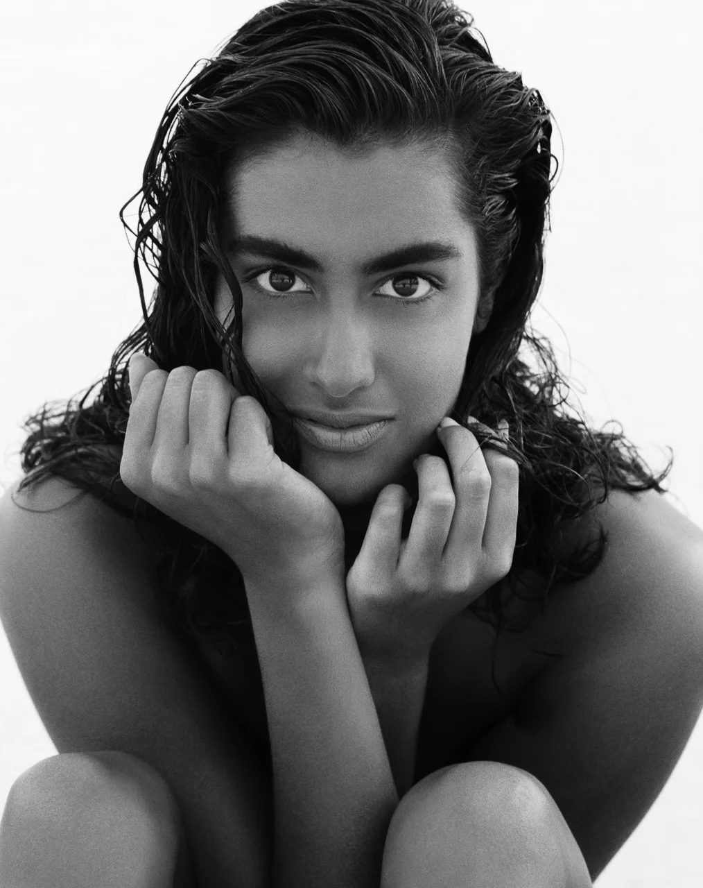 Yasmeen Ghauri, Sardinia ‘89