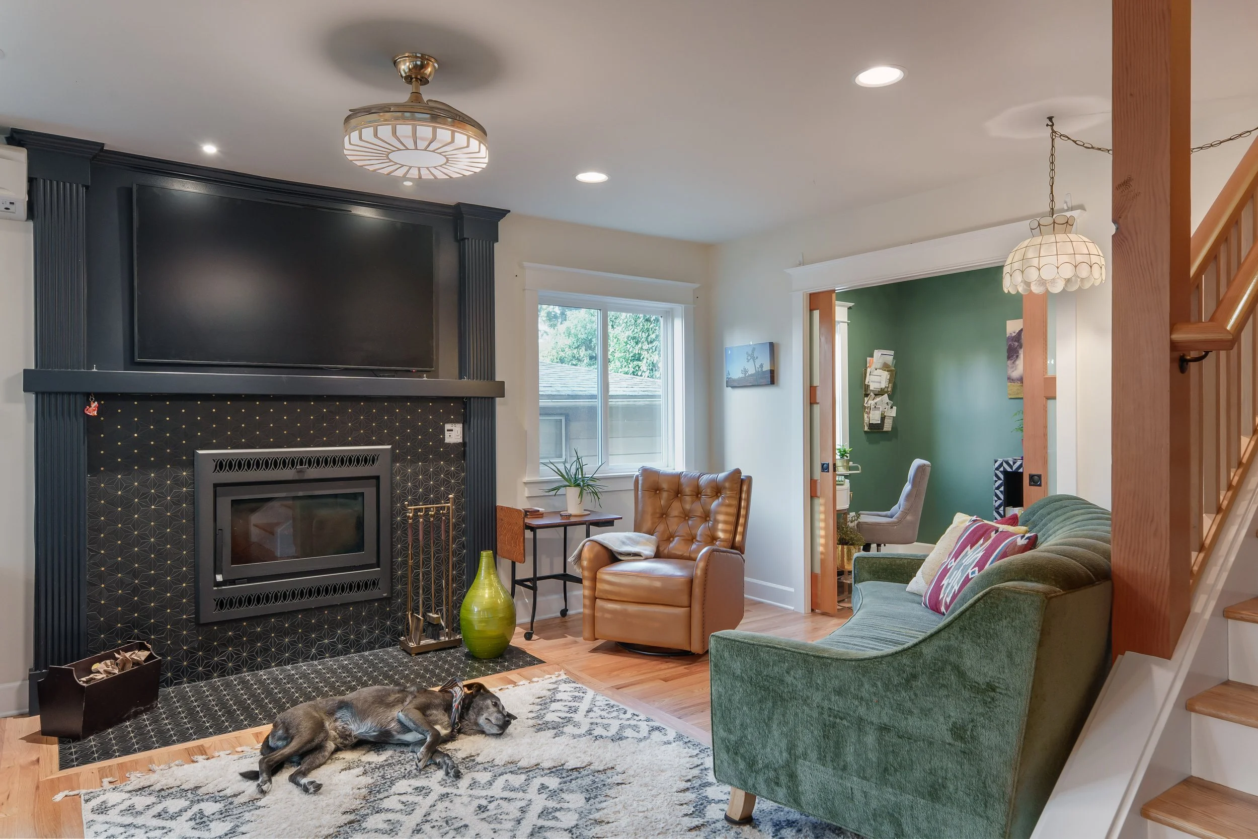 new more open living room