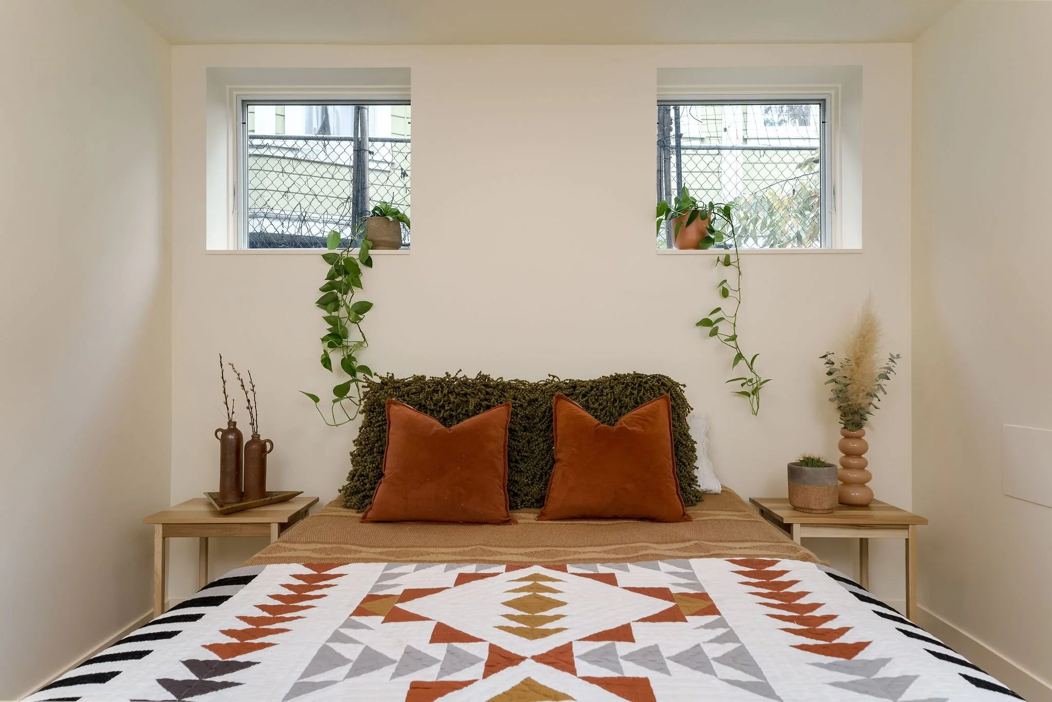 Natural light in this new ADU bedroom