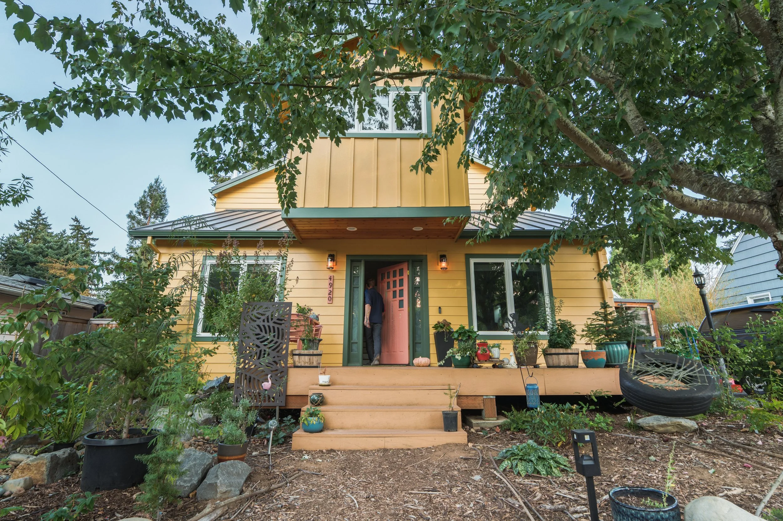 New front view of a family heirloom home