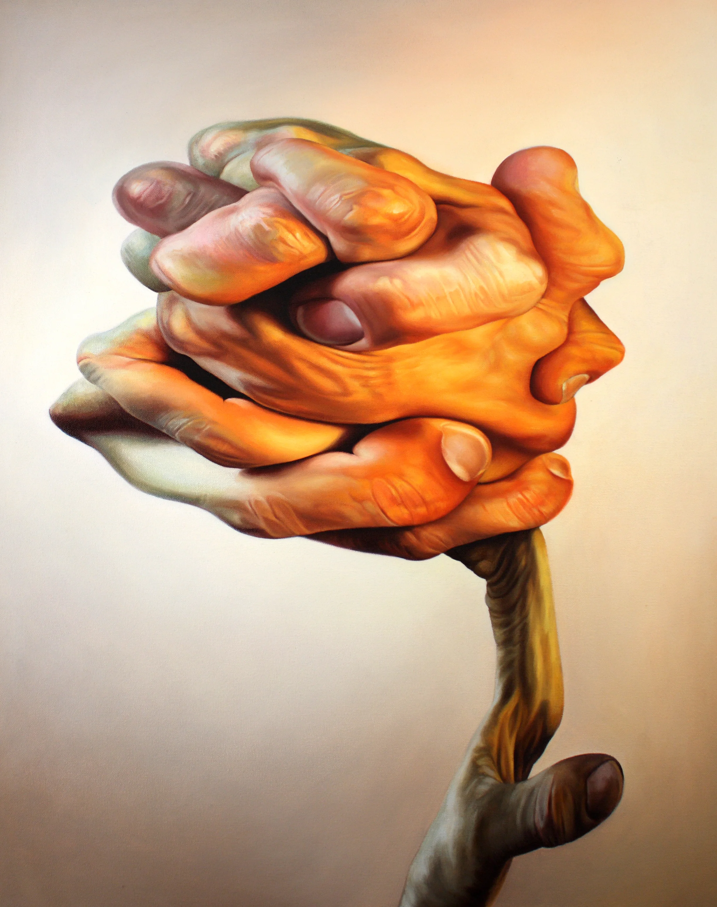 Pretty Please 24" x 30" Oil on Canvas 2012