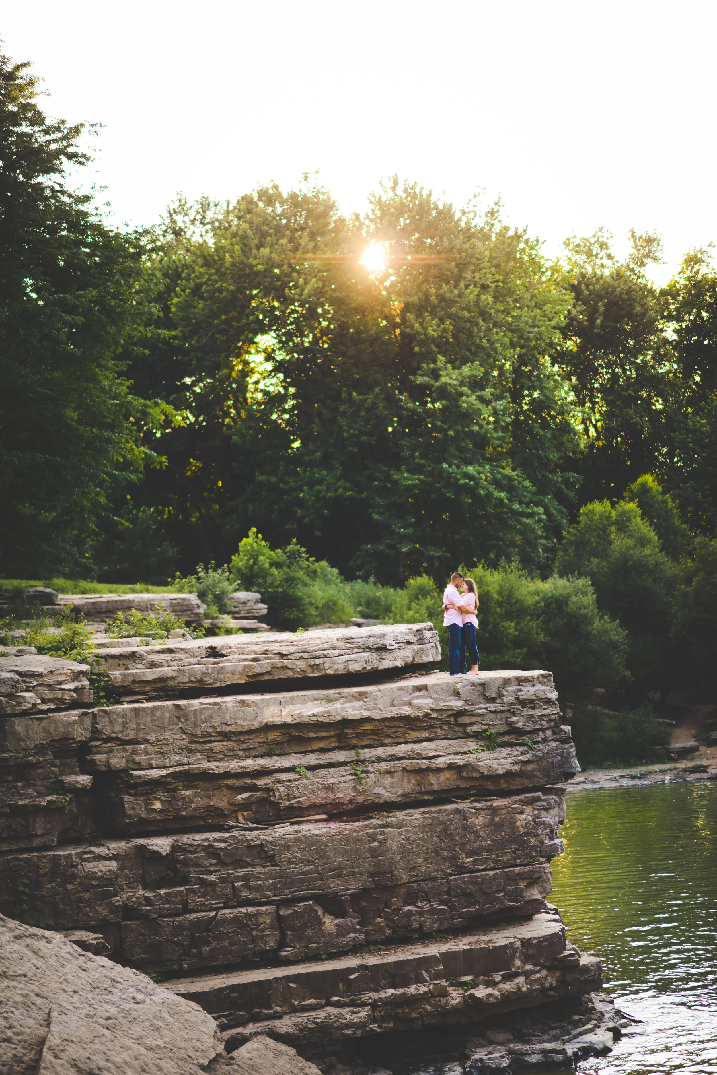 Indianapolis engagement photography - Kendra and Caleb
