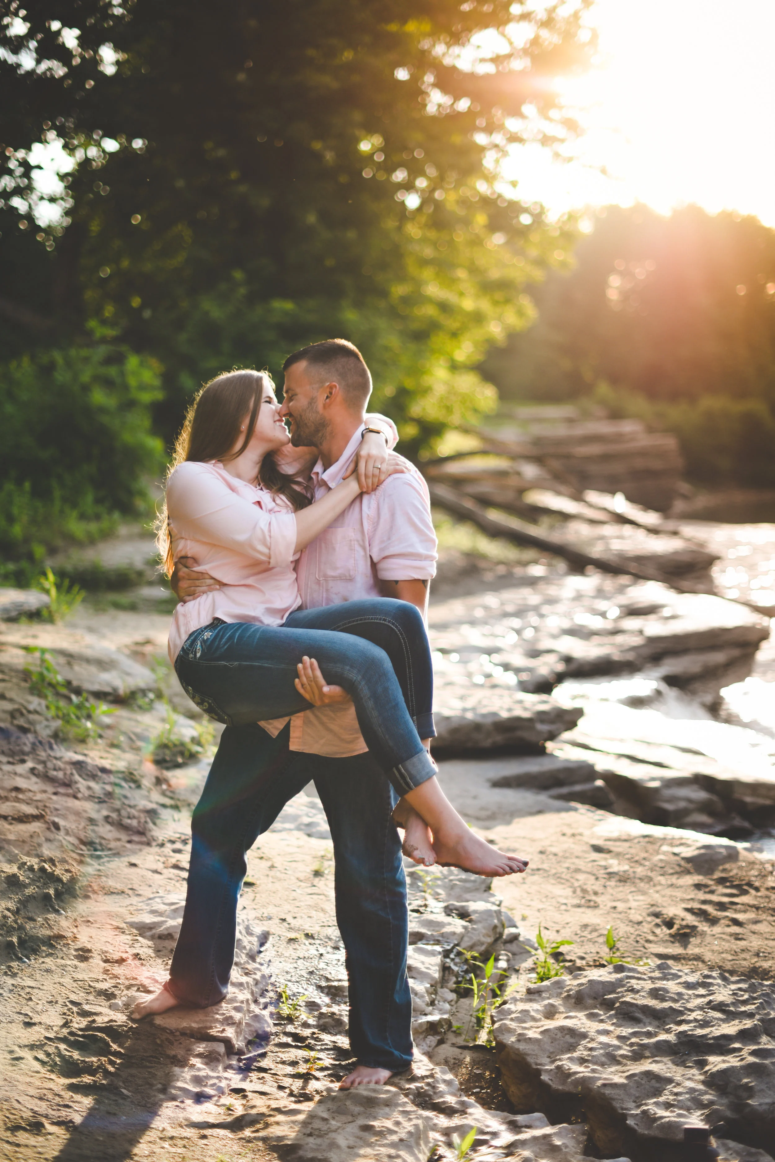 Indianapolis engagement photography - Kendra and Caleb