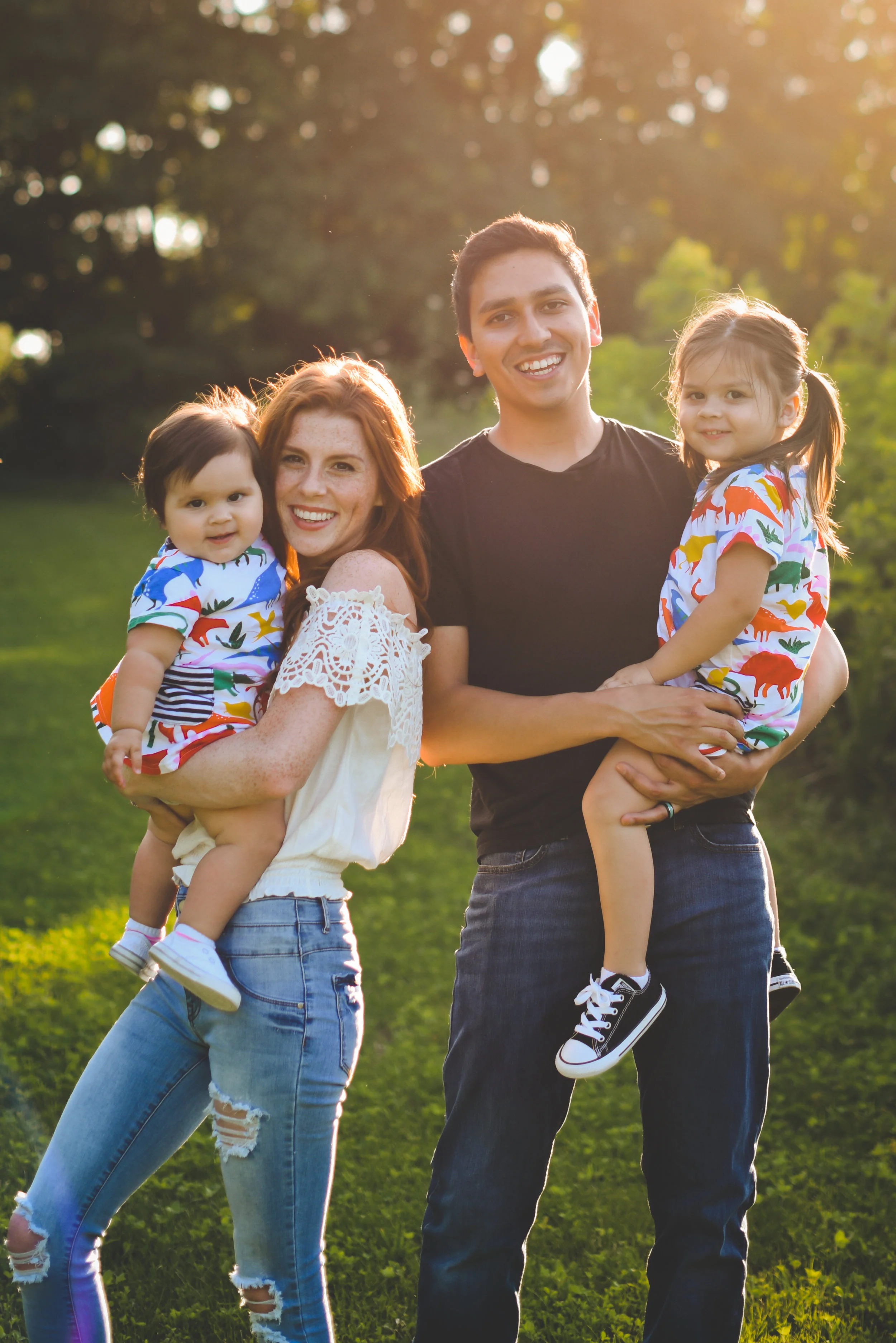 Indianapolis family photography - Benevides family