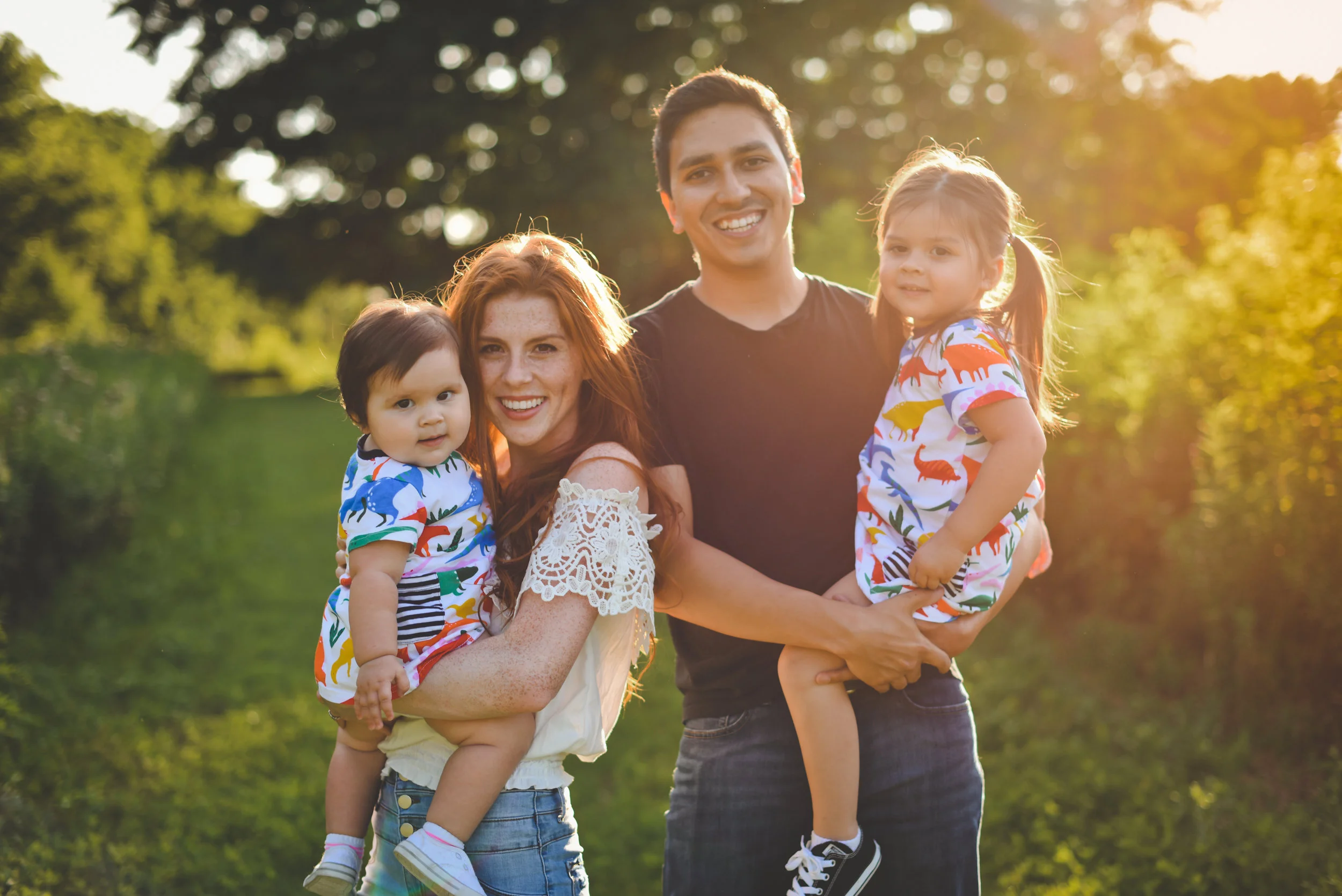 Indianapolis family photography - Benevides family