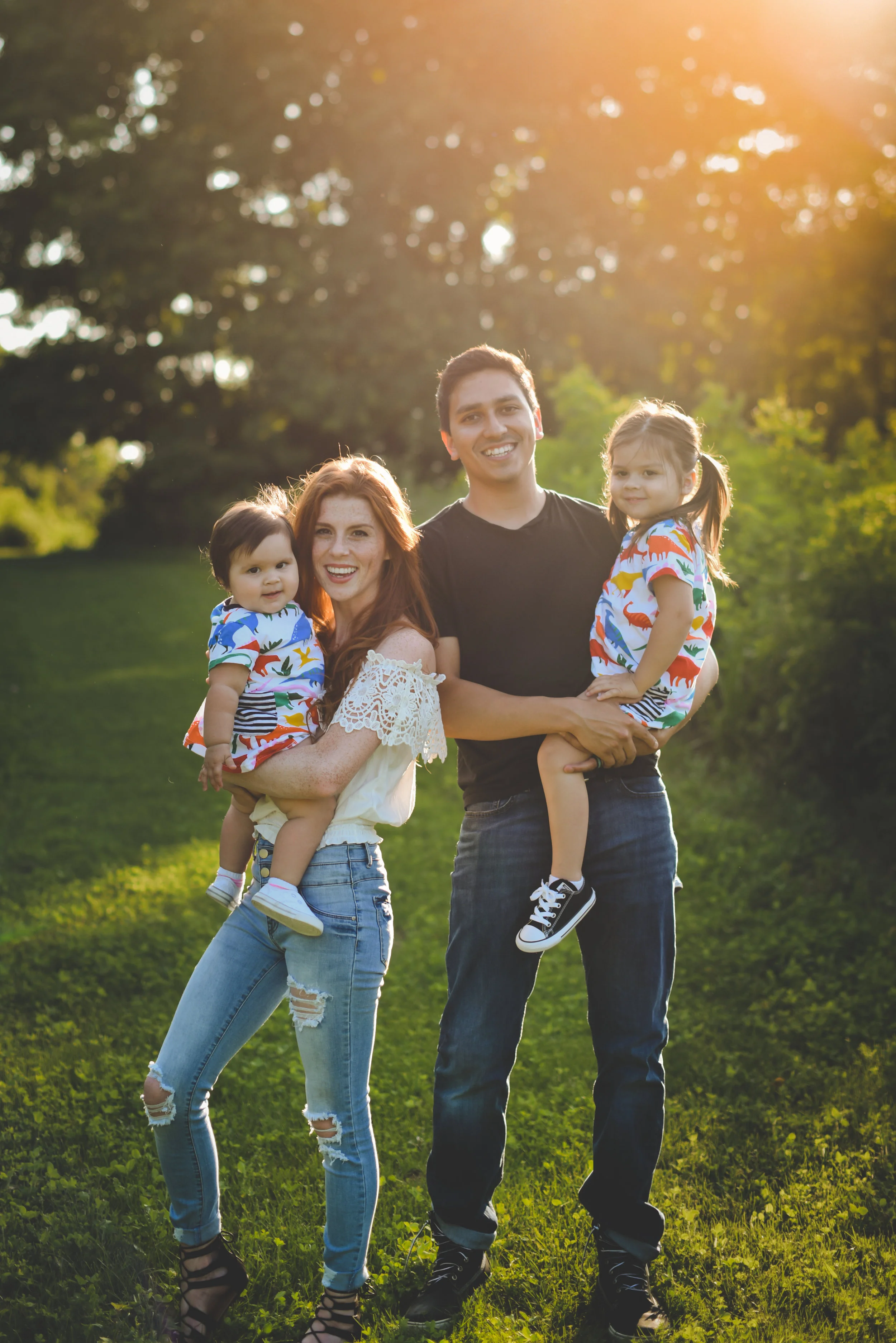 Indianapolis family photography - Benevides family