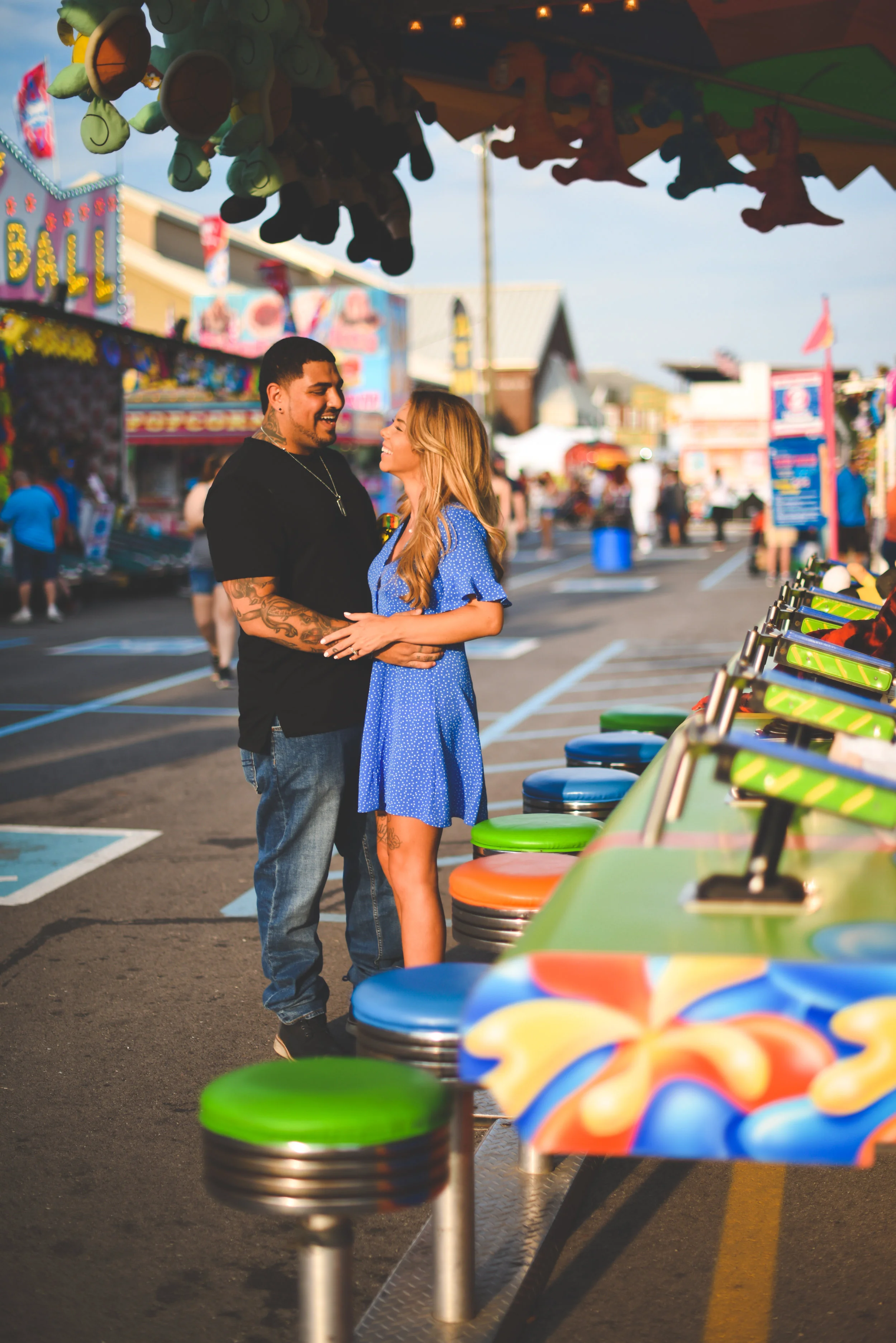 Indianapolis engagement photography - Indiana State Fair - Jordyn & Sam
