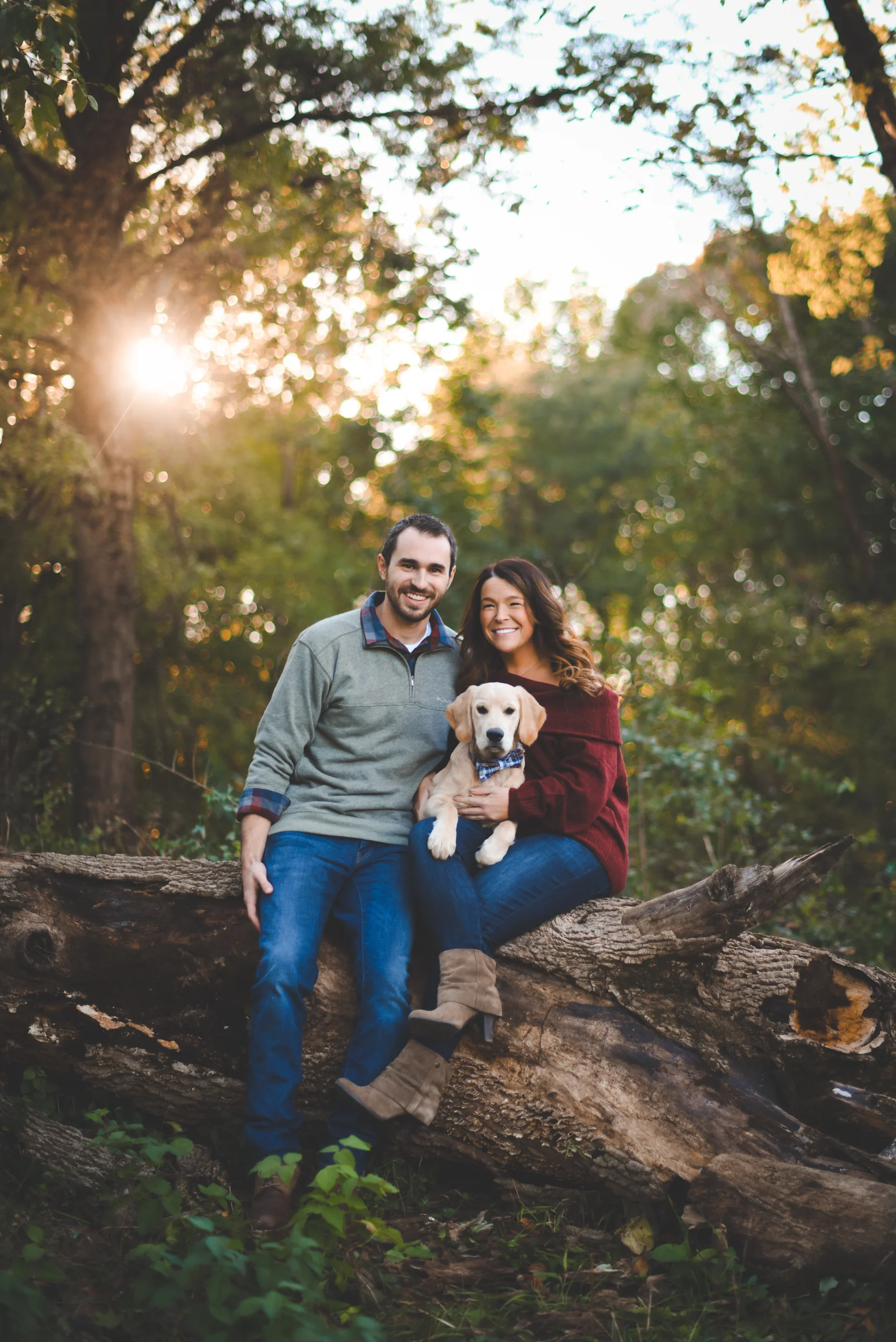 Indianapolis engagement photography - surprise proposal - Erin and Adam