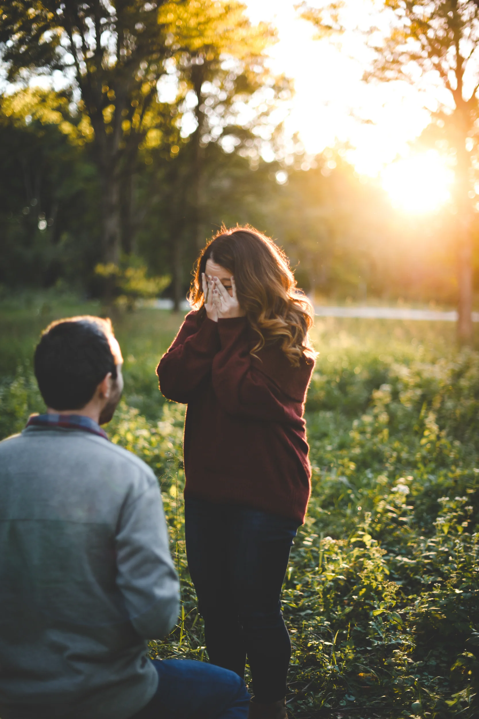 Indianapolis engagement photography - surprise proposal - Erin and Adam