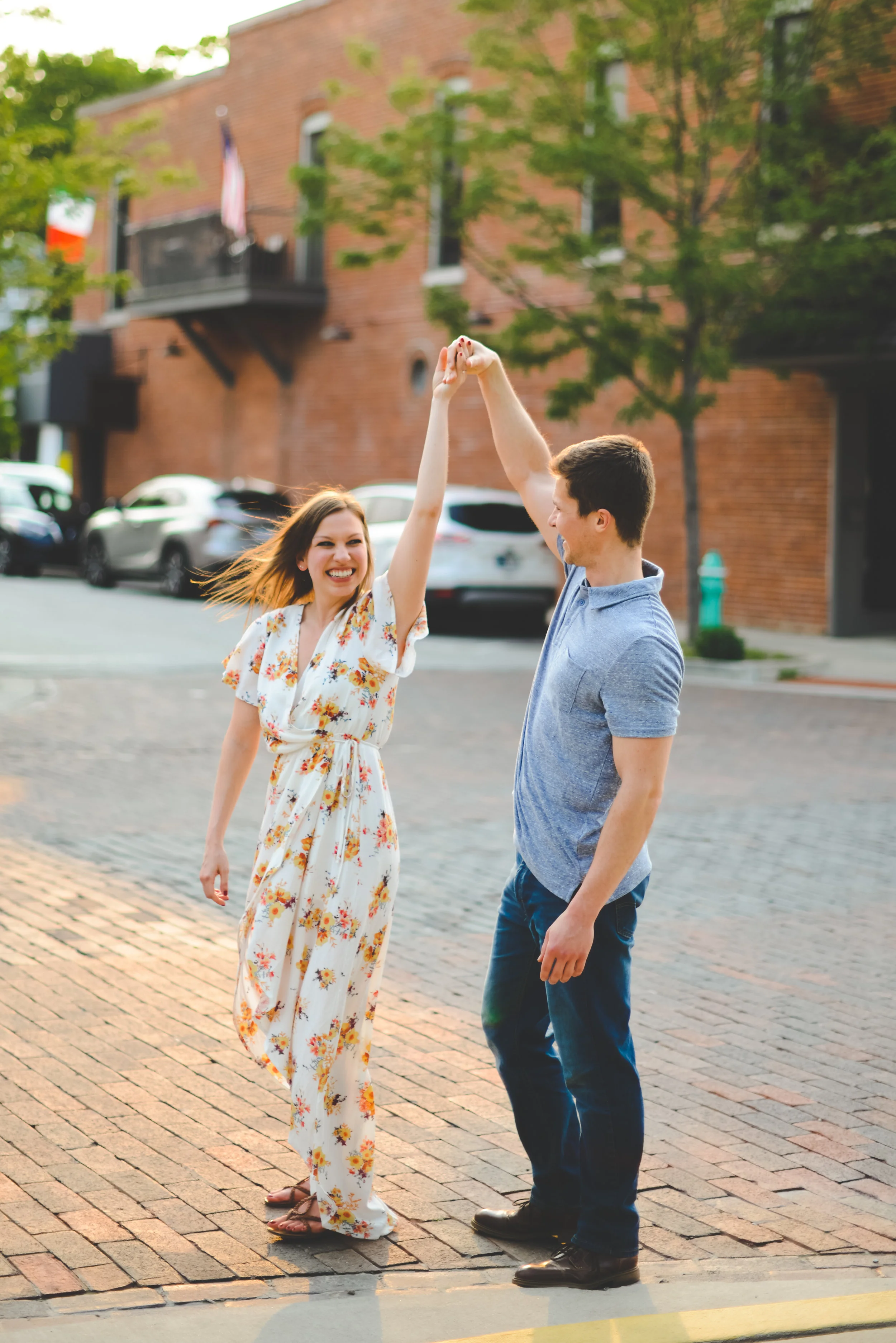Zionsville engagement photography - Abby and Garrett