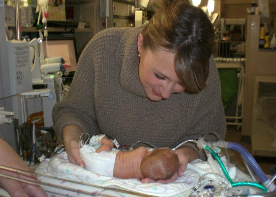 Lauren Duncan and her son Michael