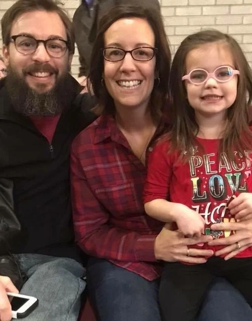 Adriana and her family.