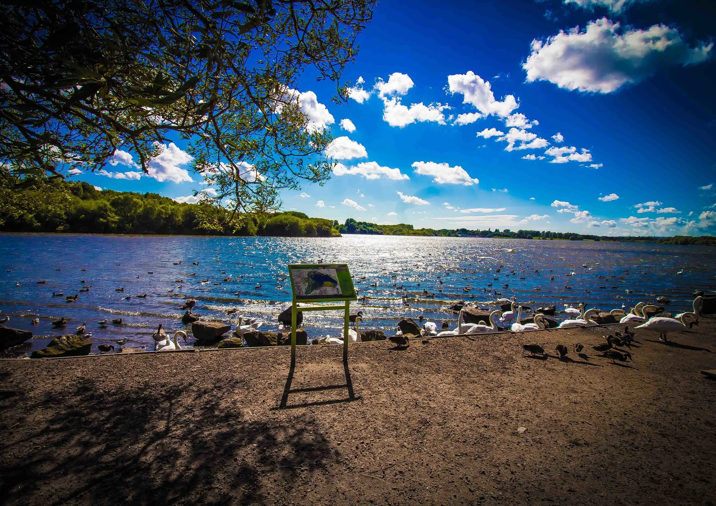 8 blue sky over water.JPG