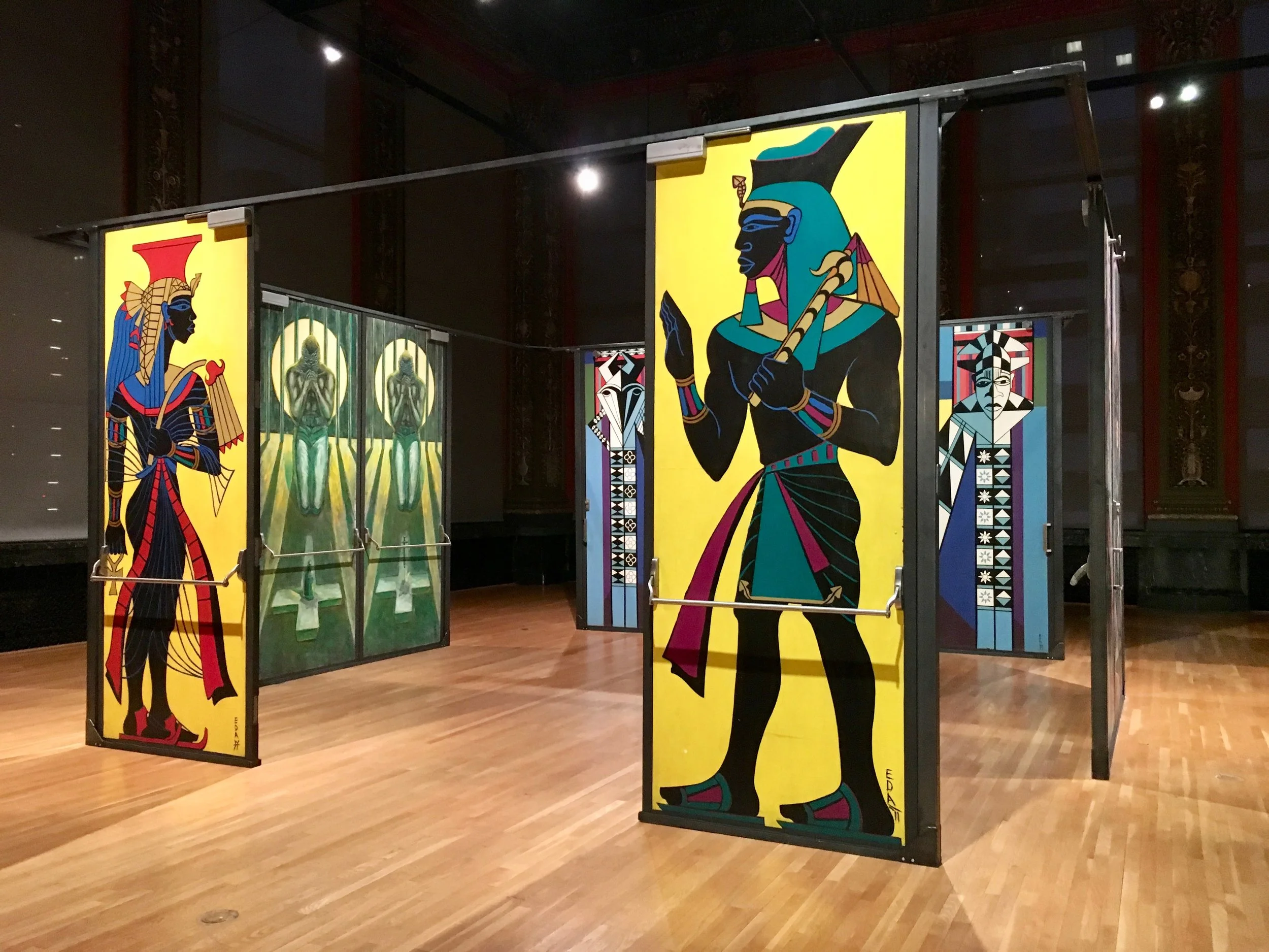 'Eugene Eda's Doors of Malcolm X College' Exhibit at Chicago Cultural Center,—Chicago, IL