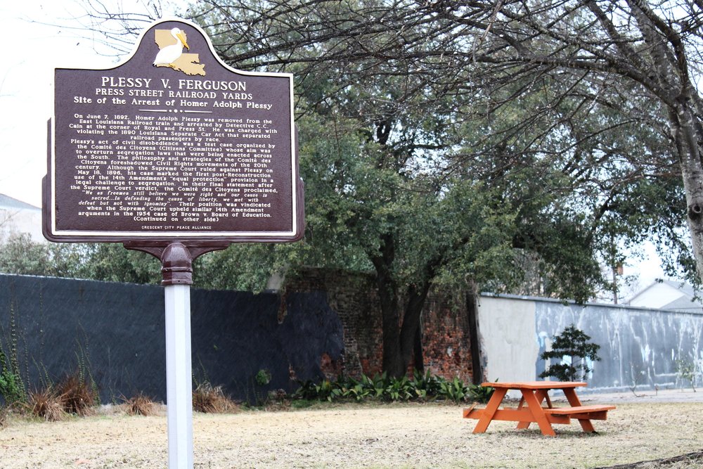 Site of Homer Plessy Arrest in New Orleans