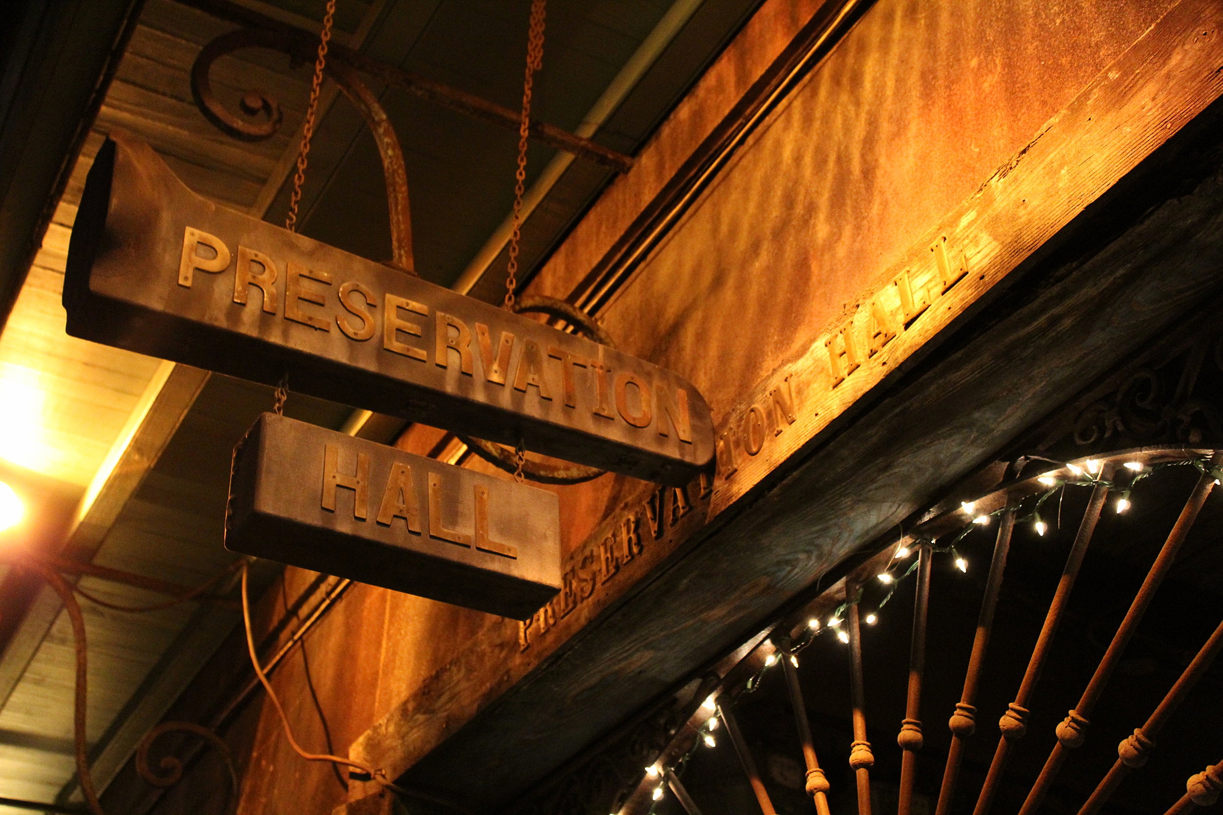 Preservation Hall in New Orleans