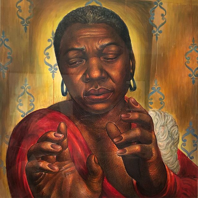 CHARLES WHITE: A RETROSPECTIVE at the @artinstitutechi ends September 4! This amazing exhibit is definitely worth seeing. Be sure to check it out before it&rsquo;s gone!
&bull;
&bull;
&bull;
#YouAreBlackGold #CharlesWhite #ArtInstituteofChicago #ArtI