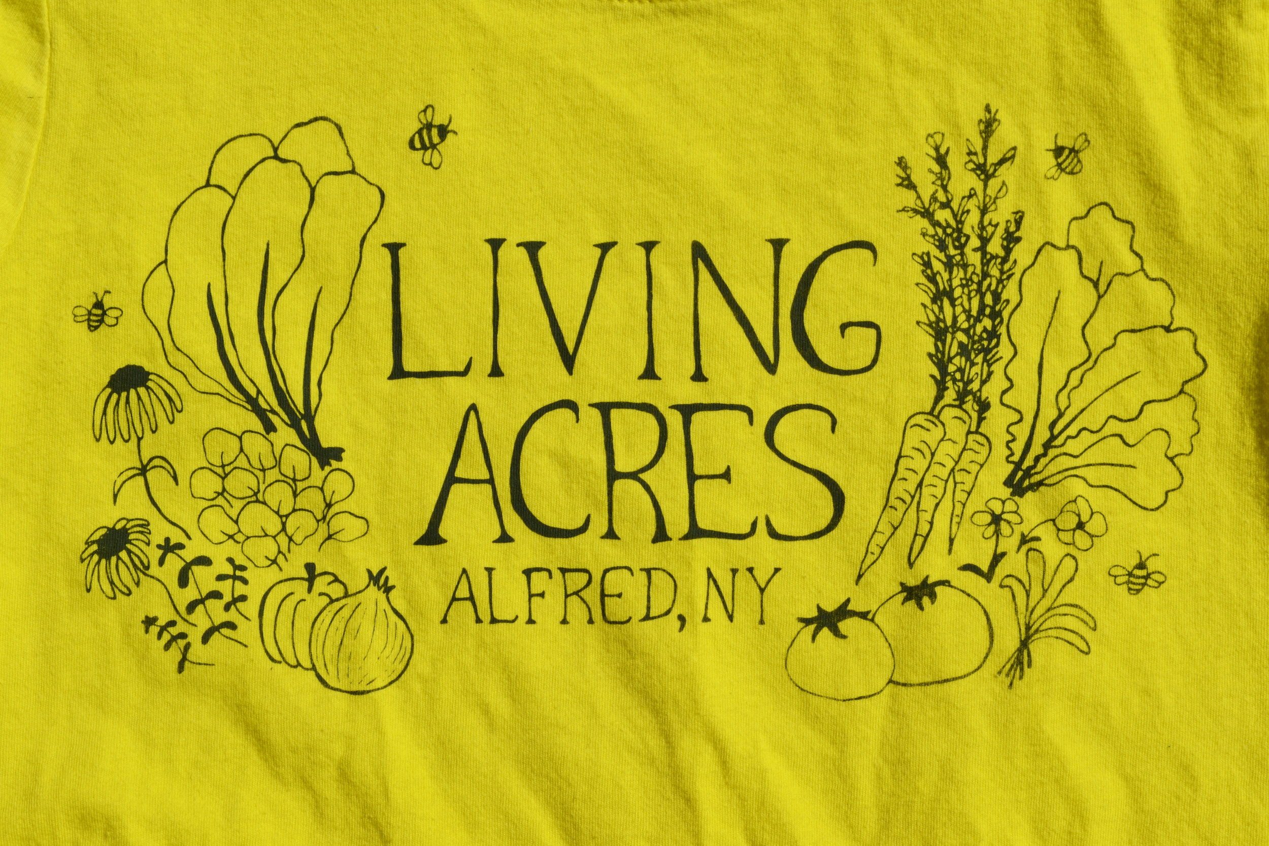 T-Shirt Design for Living Acres Farm