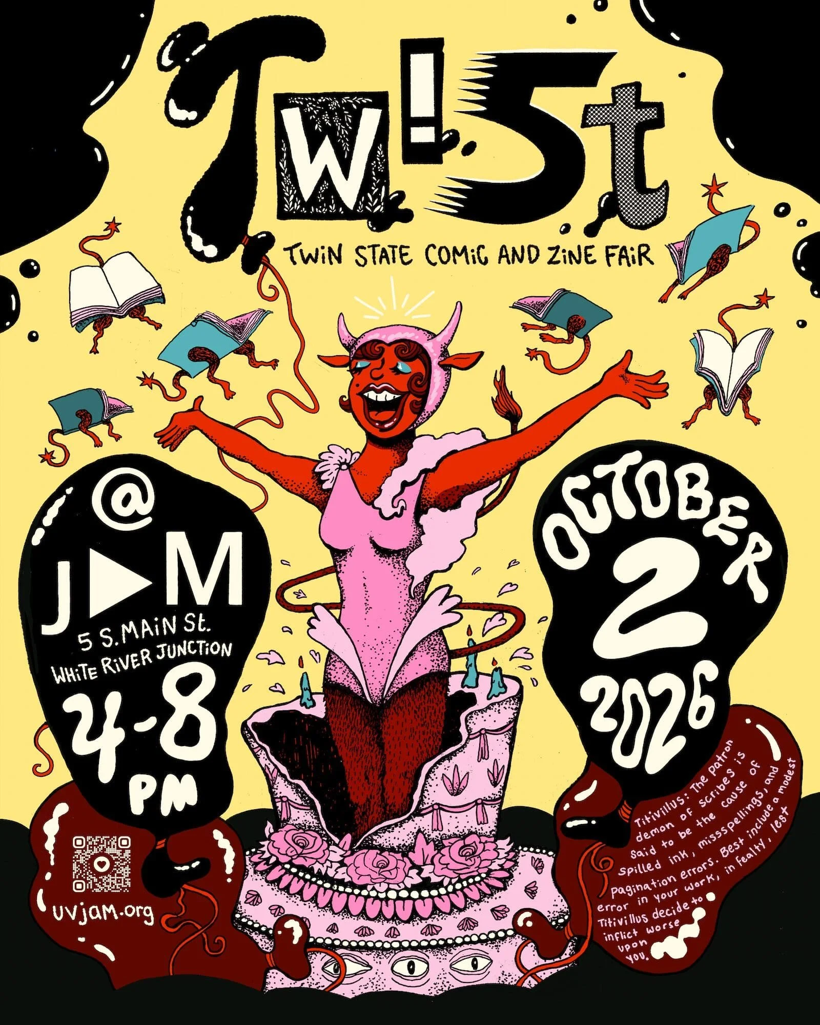 Twin State Zine Fair (TWIST): White River Junction, VT