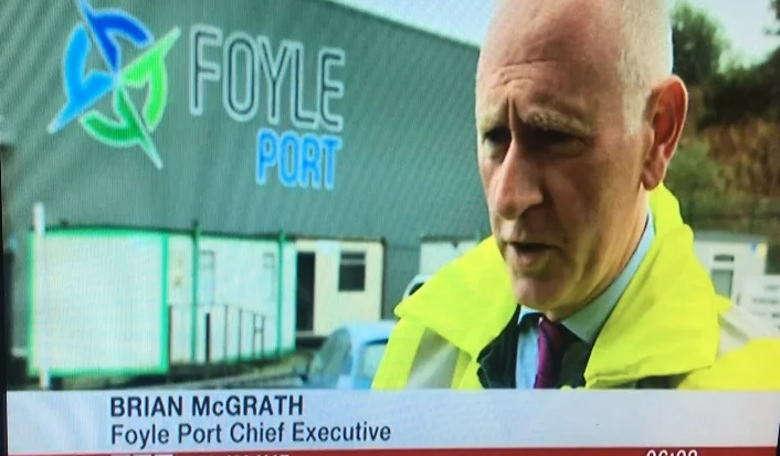 Brian McGrath, Chief Executive, Foyle Port