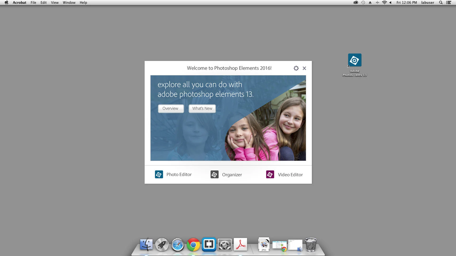   The new welcome pod.  