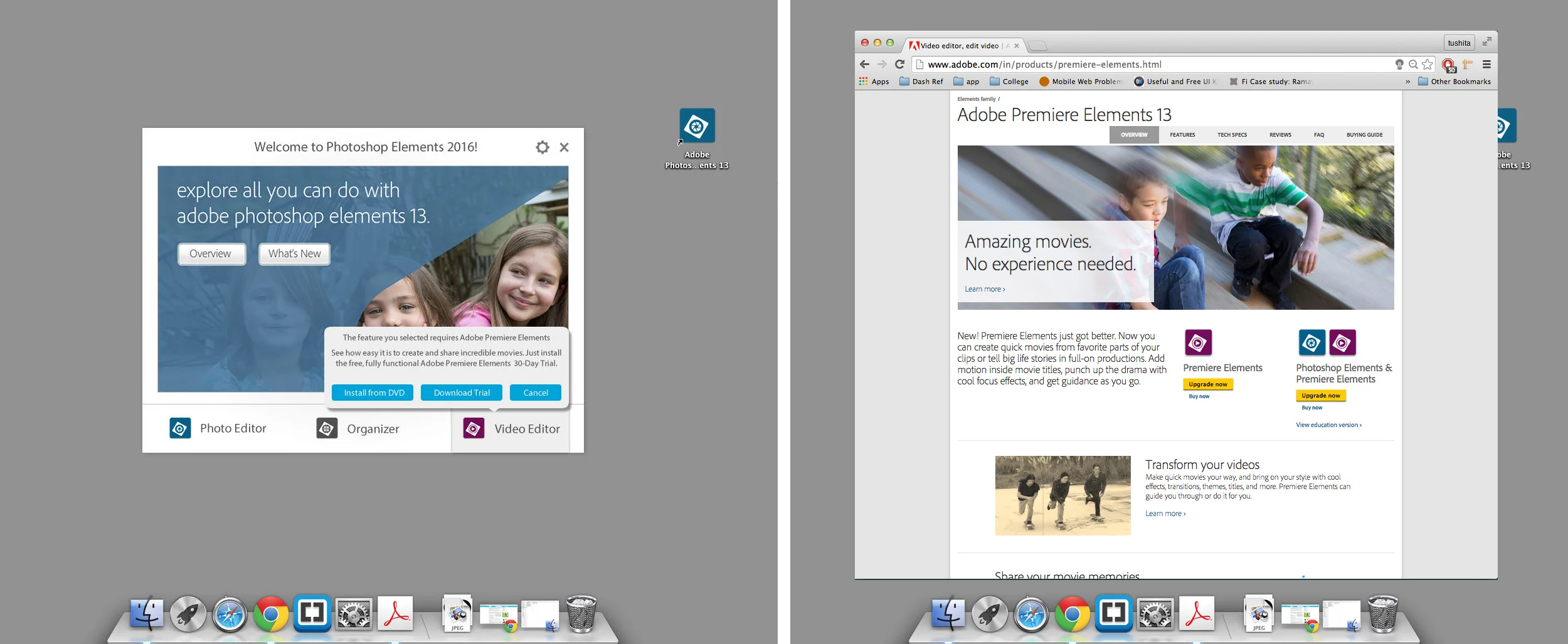   The new welcome screen allowed for better opportunities to cross-sell other products from the suite.  