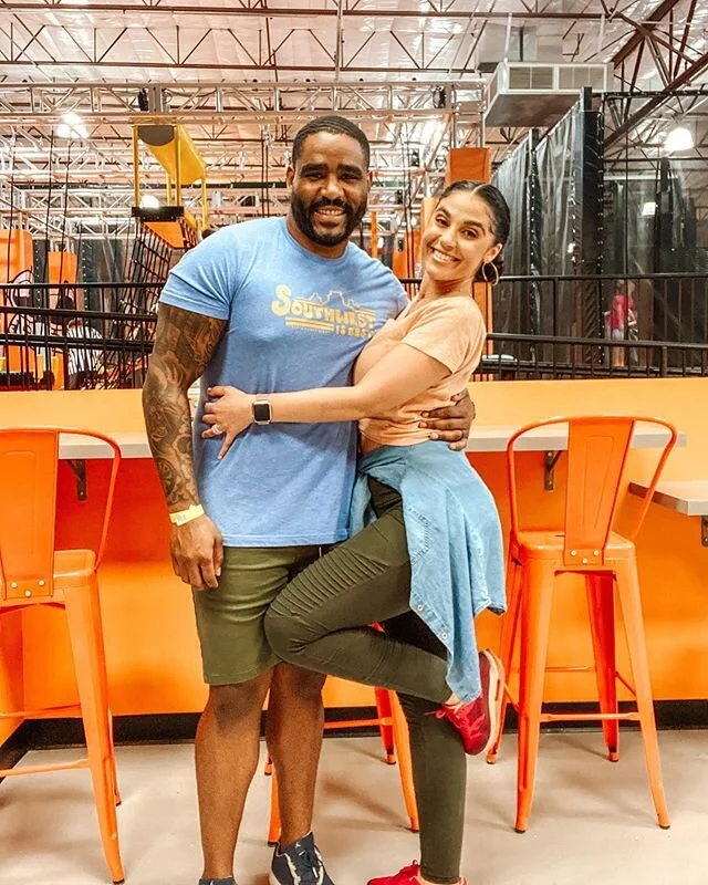 Drop a 🙌🏽 if you like to have fun!
We checked out the new (and only) Big Air Trampoline Park in Arizona yesterday!
Big Air Chandler features more than 30,000 square feet of wall-to-wall attractions for kids and big kids at heart! From basketball