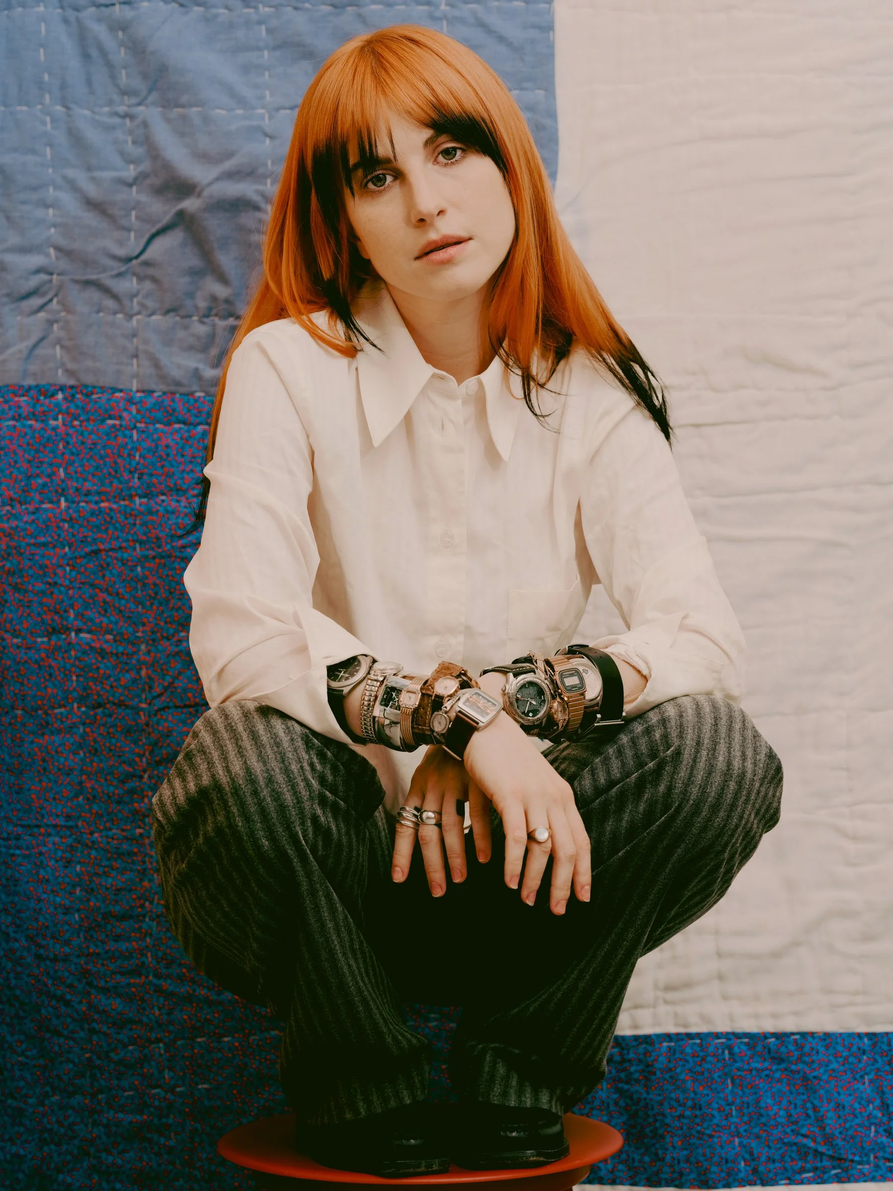 Quilt with Hayley Williams, Photographed by Peyton Fulford for New Yorker mag