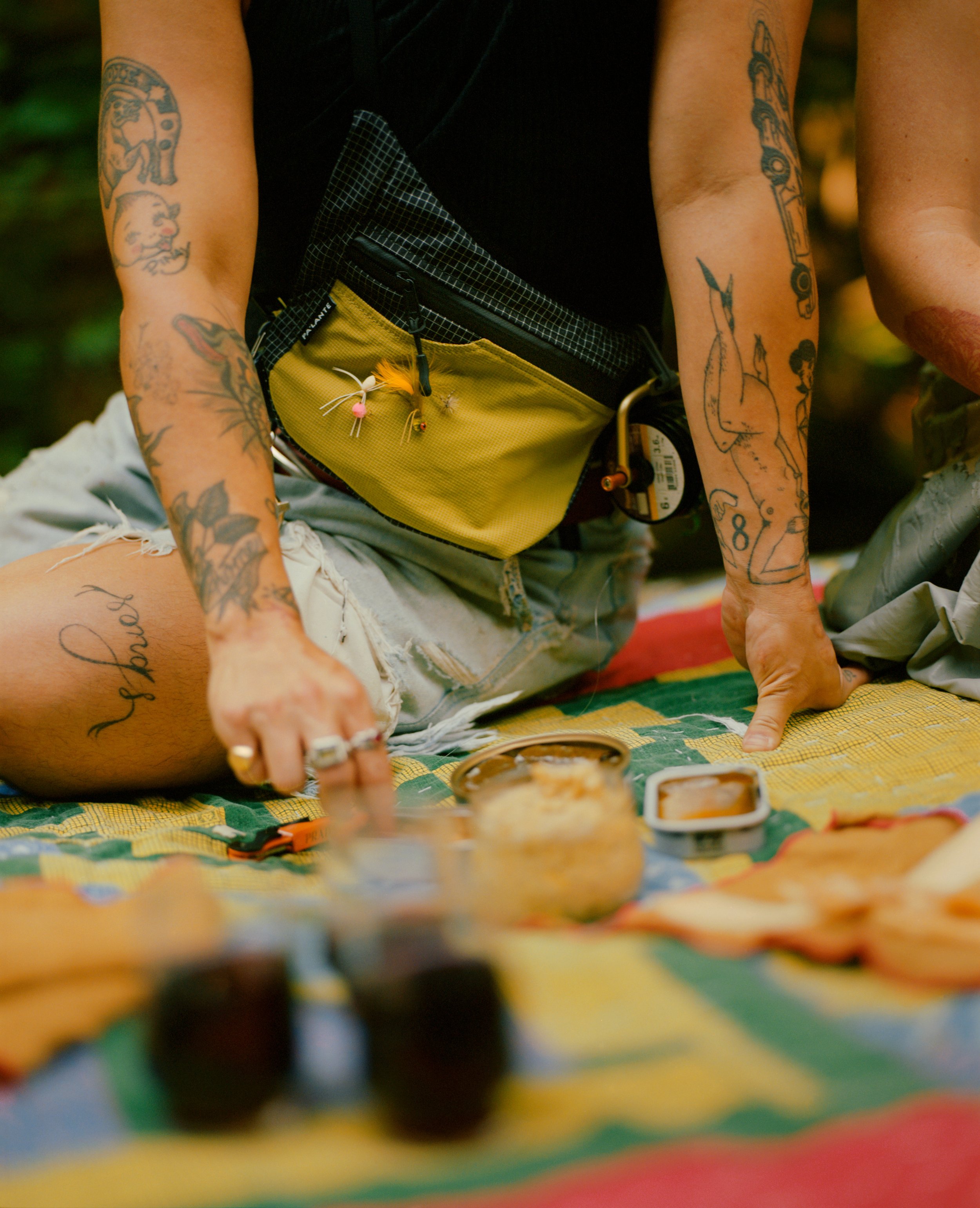 Quilt with Pa'lante Bag Release, Photographed by Peyton Fulford