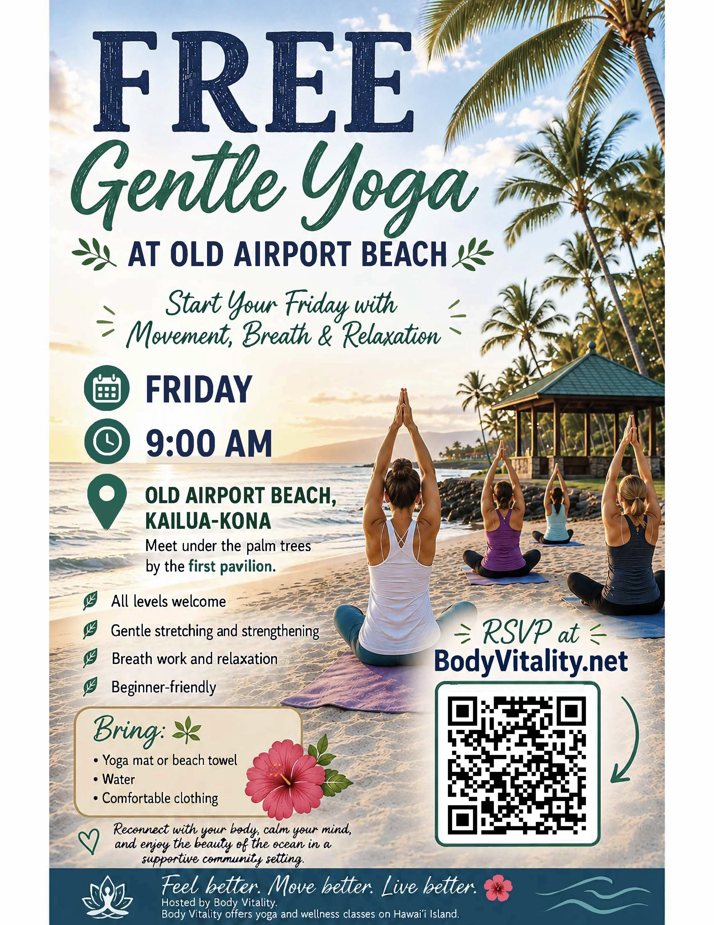 FREE GENTLE YOGA CLASS AT OLD A 