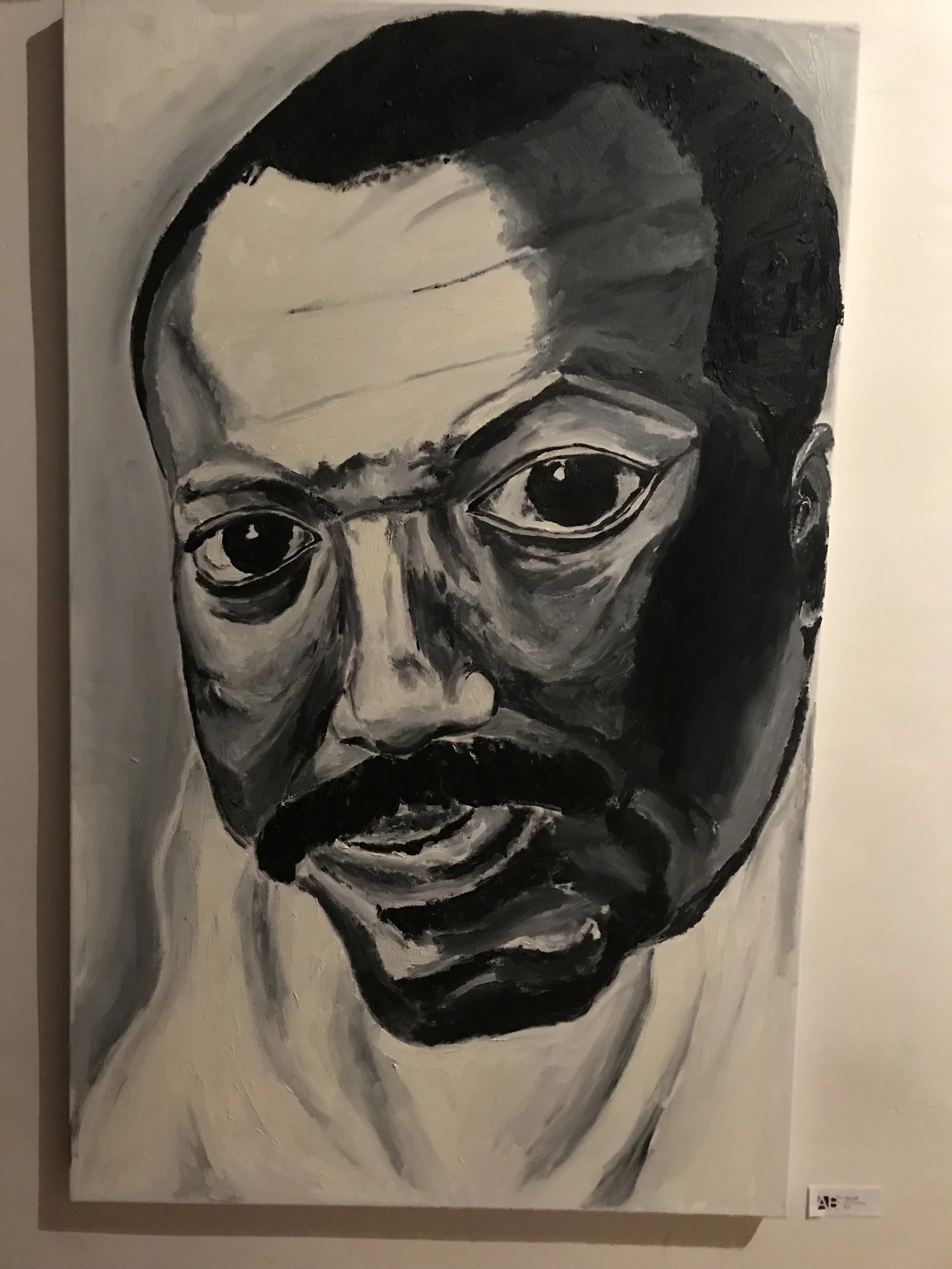 Jacob Lawrence Portrait Painting