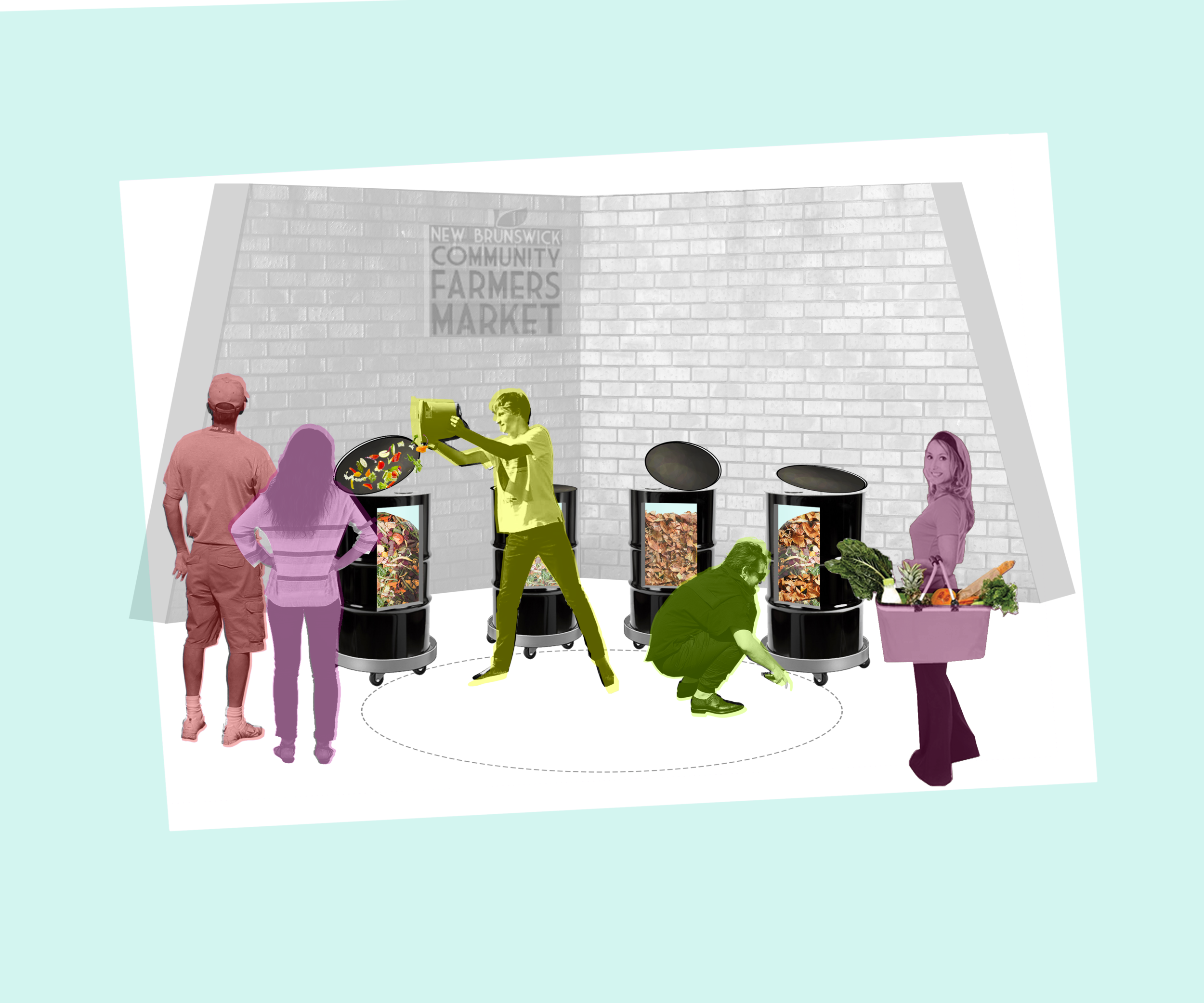 Drop Off Food Scraps : Pick Up Fresh Produce @ NBCFA Farmers Market