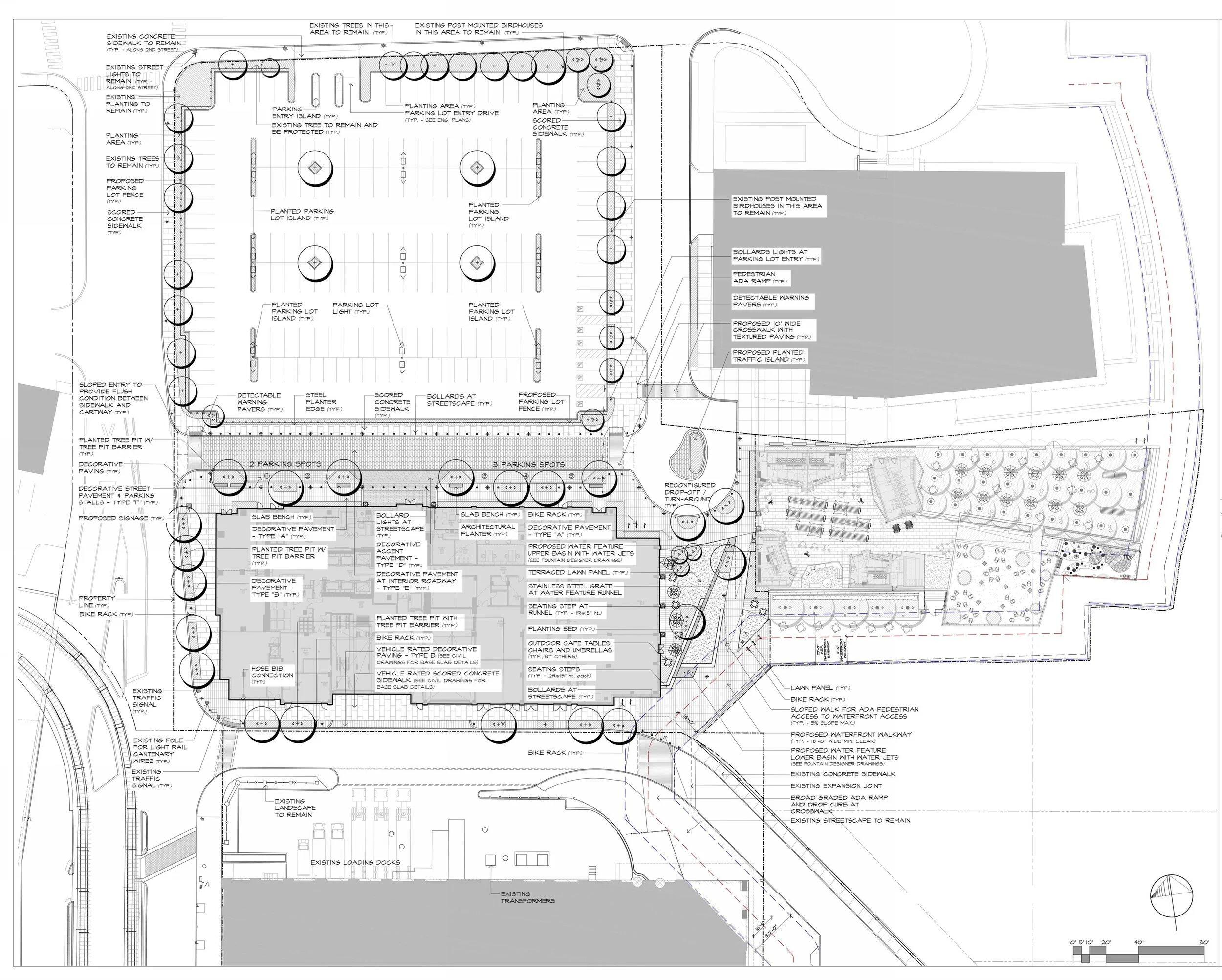 Streetscape - Materials Plan