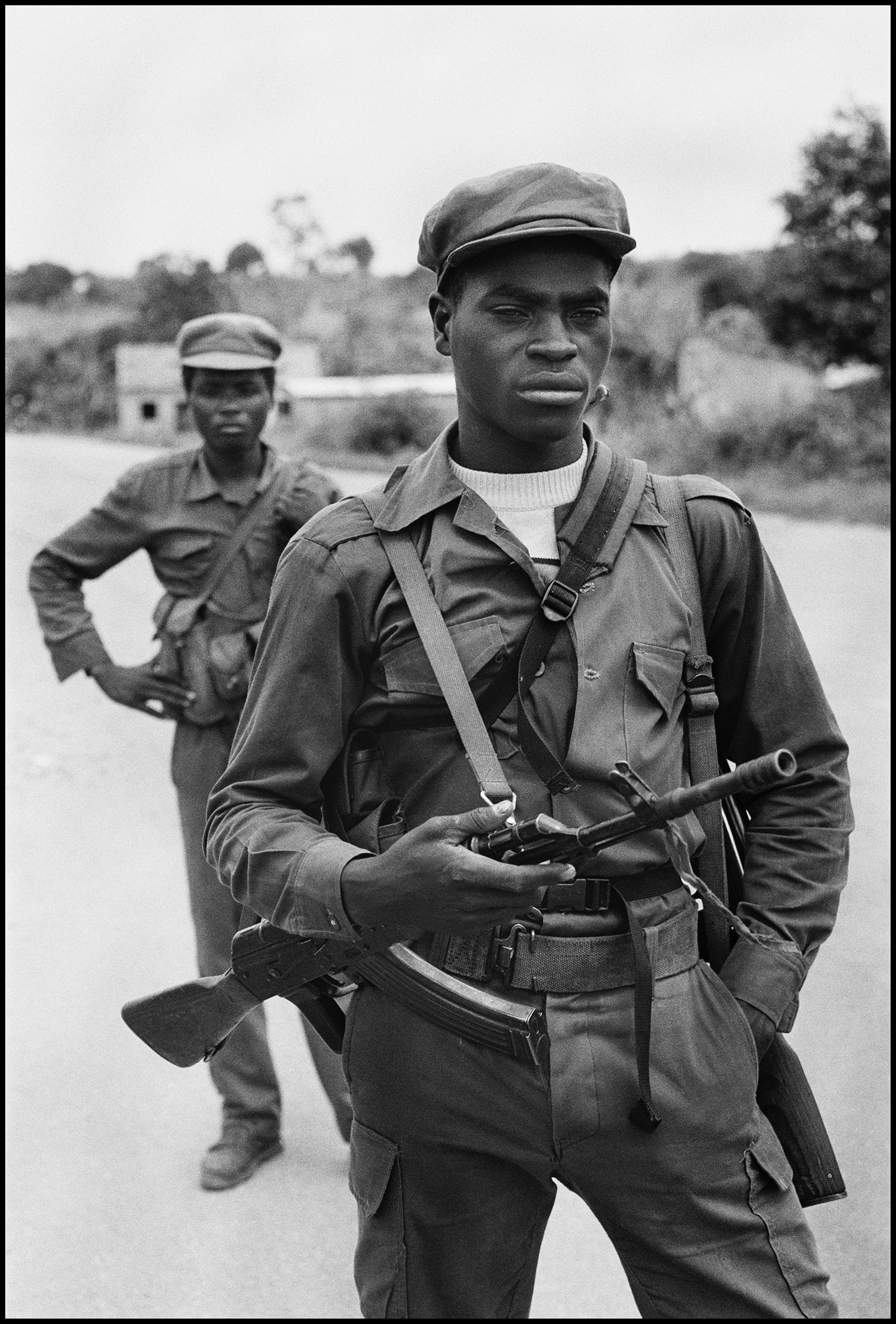 UNITA rebels in Quito, Angola, 1993.