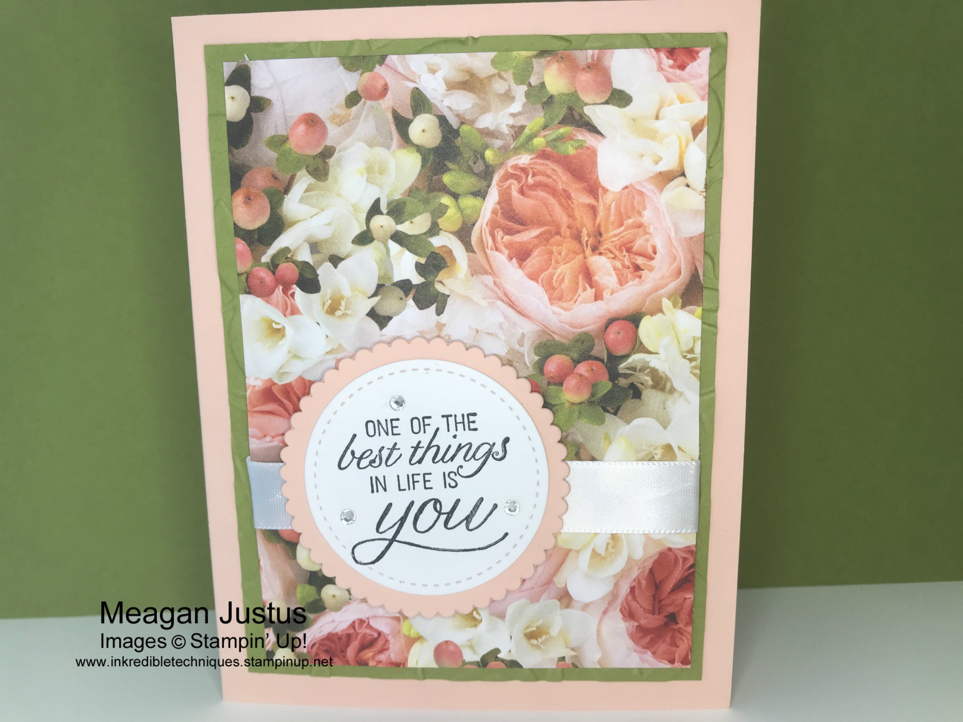 Easy Card Design Using Scrapbook Paper