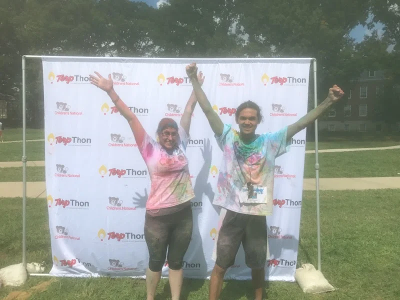 Color Run aftermath
