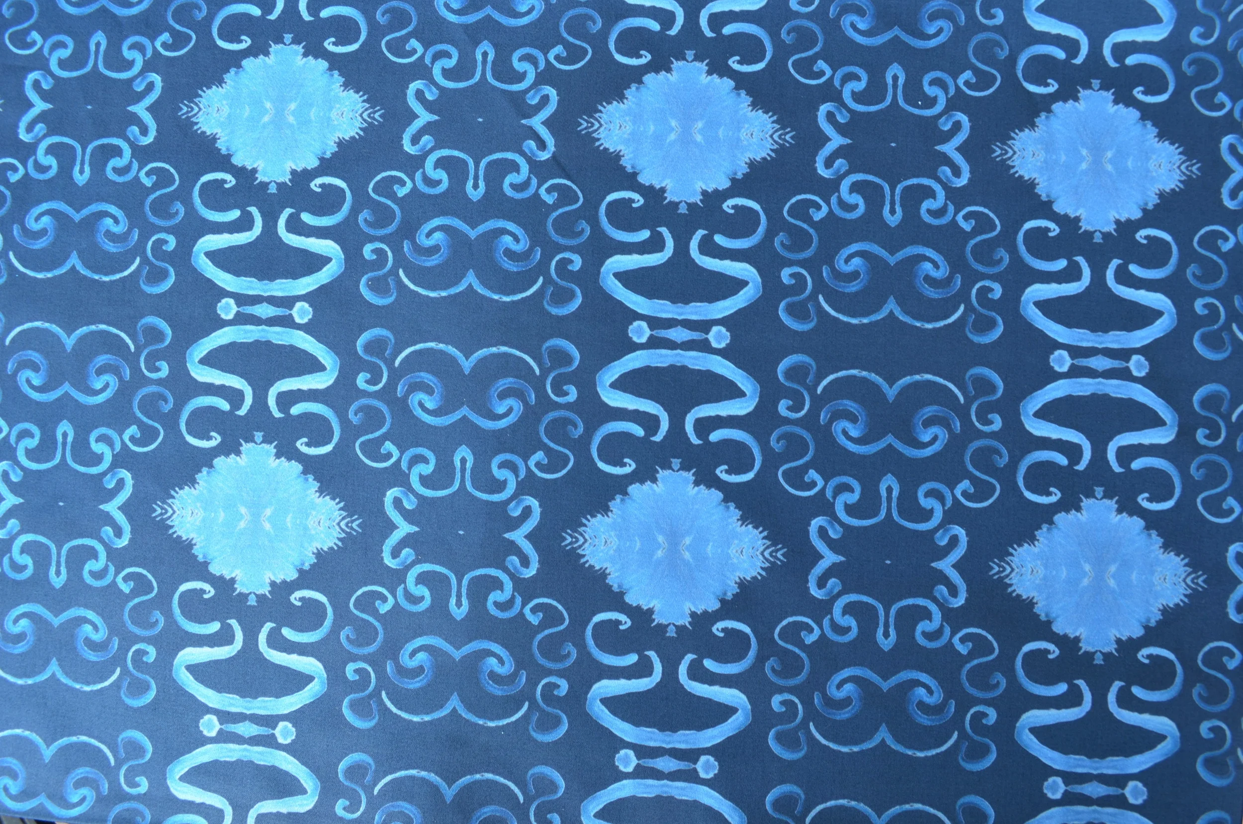 Marrakech Fabric - Indigo