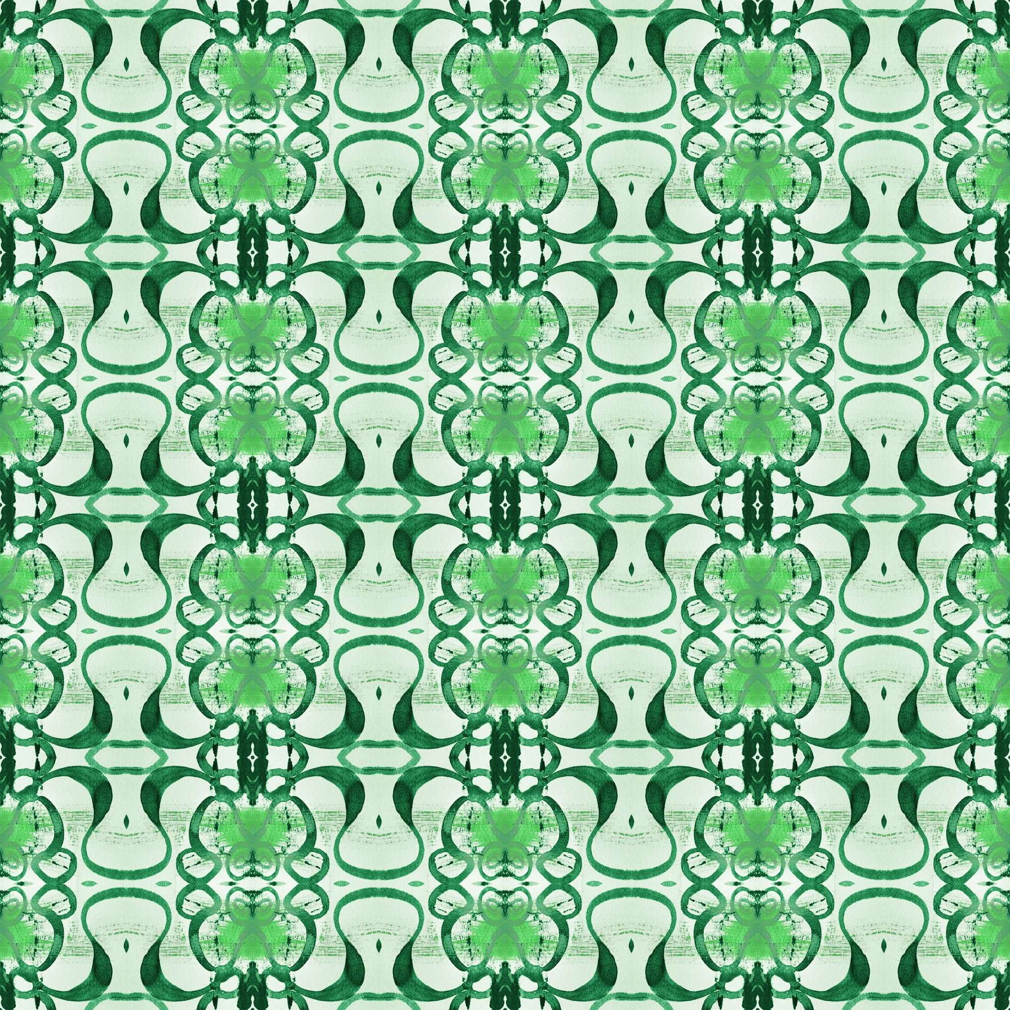 Medina Wallpaper Grass/Kale