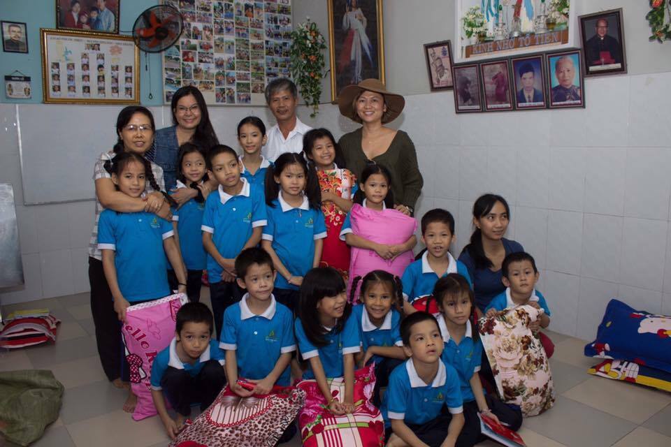 Ms. Nguyen on her most recent trip to Vietnam.
