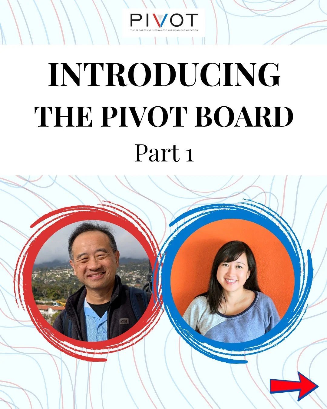 Introducing...Khanh Nguyen and Victoria Nguyen, our President and Vice President! Keep tuning in to meet the rest of the PIVOT board. We are so proud of our board and the work they facilitate, and we are excited to spotlight them.
Read more about Kh